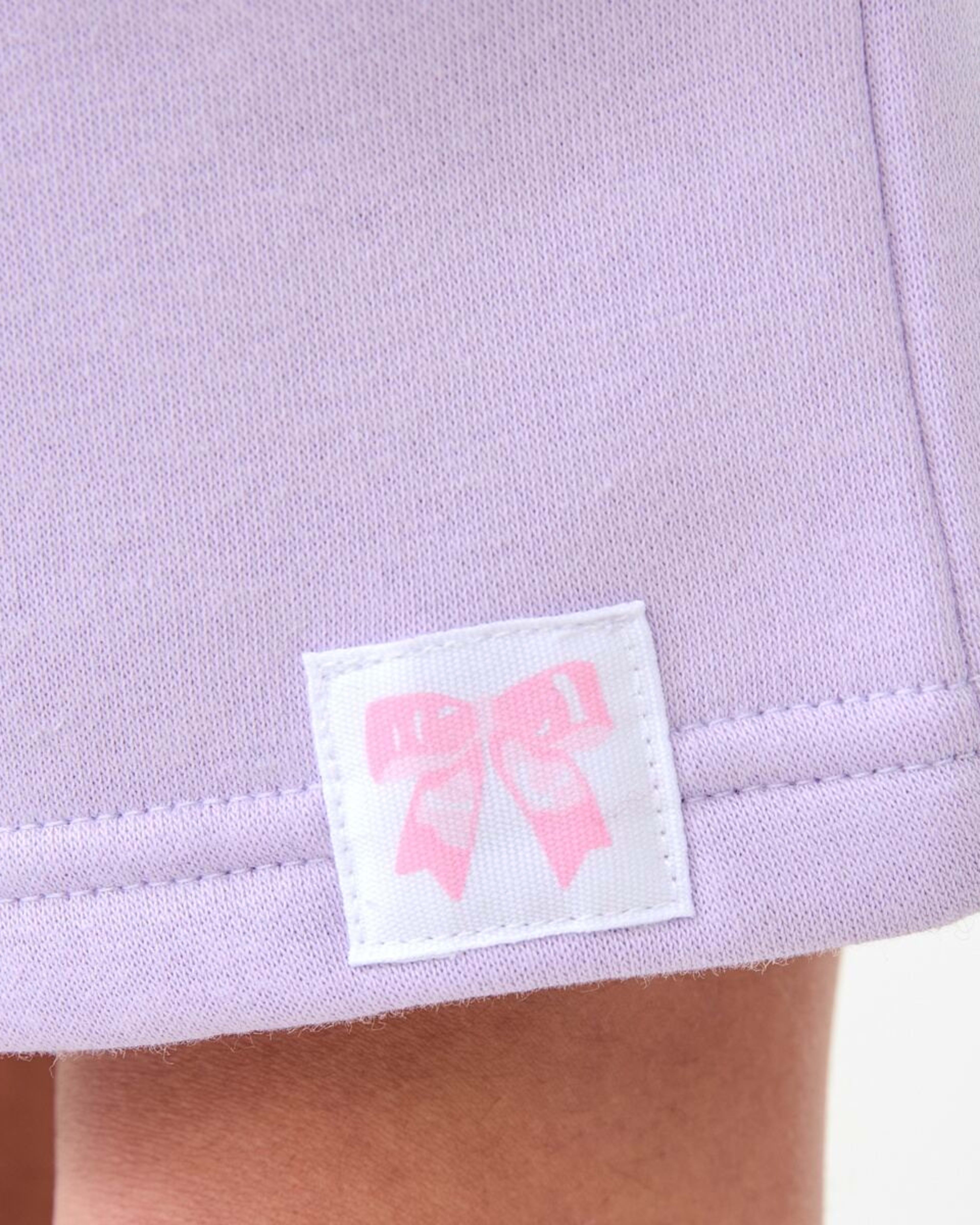 5 Fleece Shorts PASTEL LILAC, 5 of 7