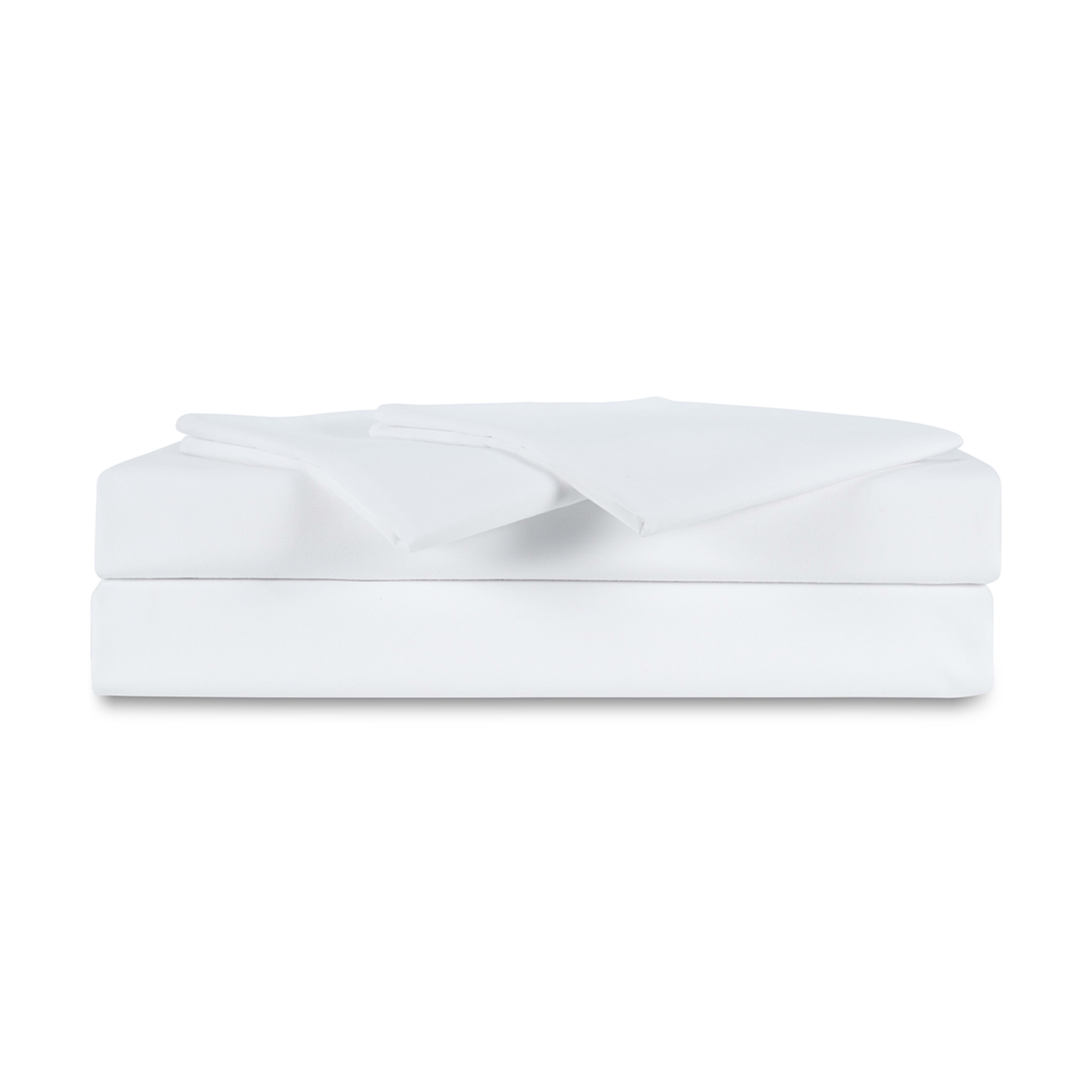 180 Thread Count Sheet Set Double Bed, White Kmart