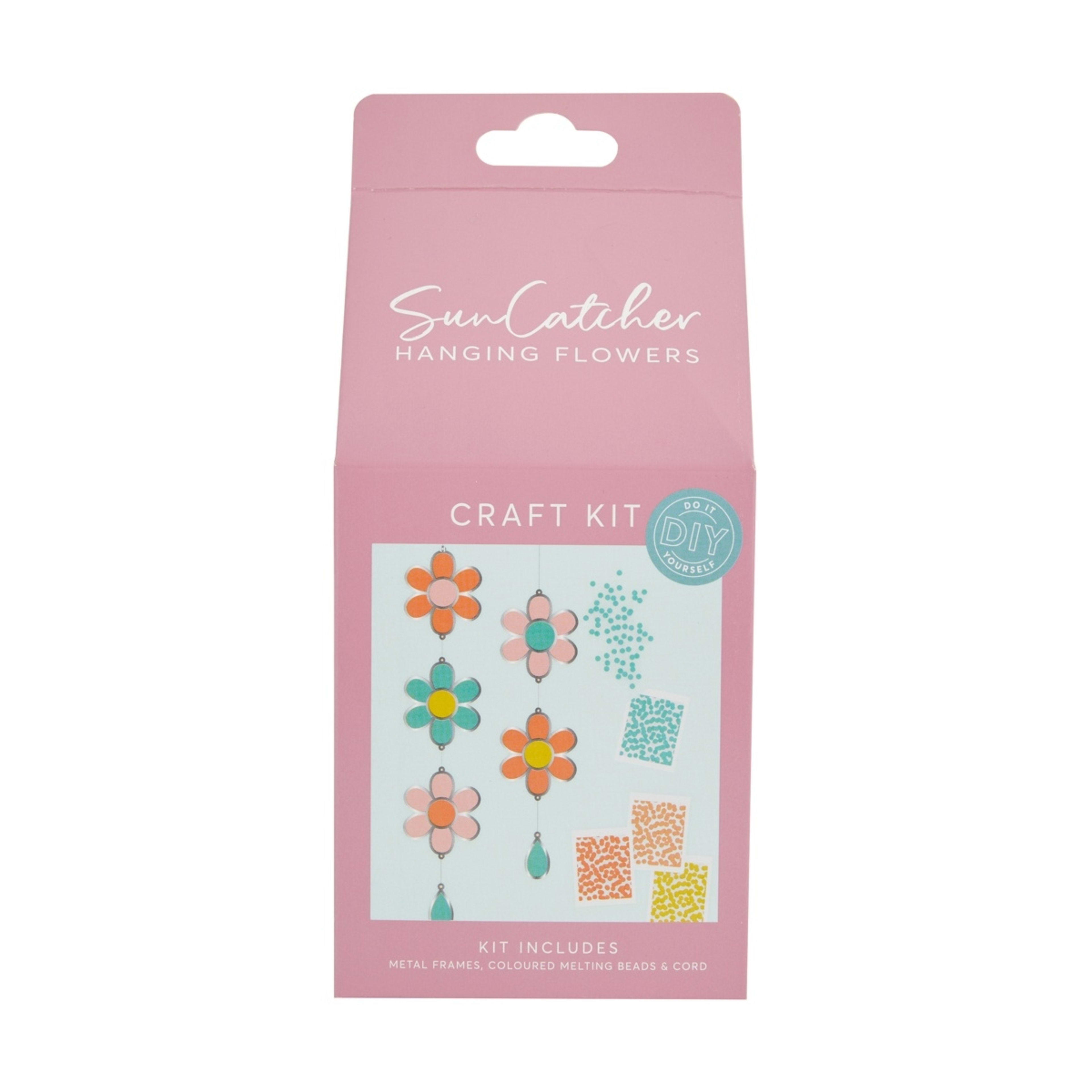 1 Sun Catcher Hanging Flowers Craft Kit