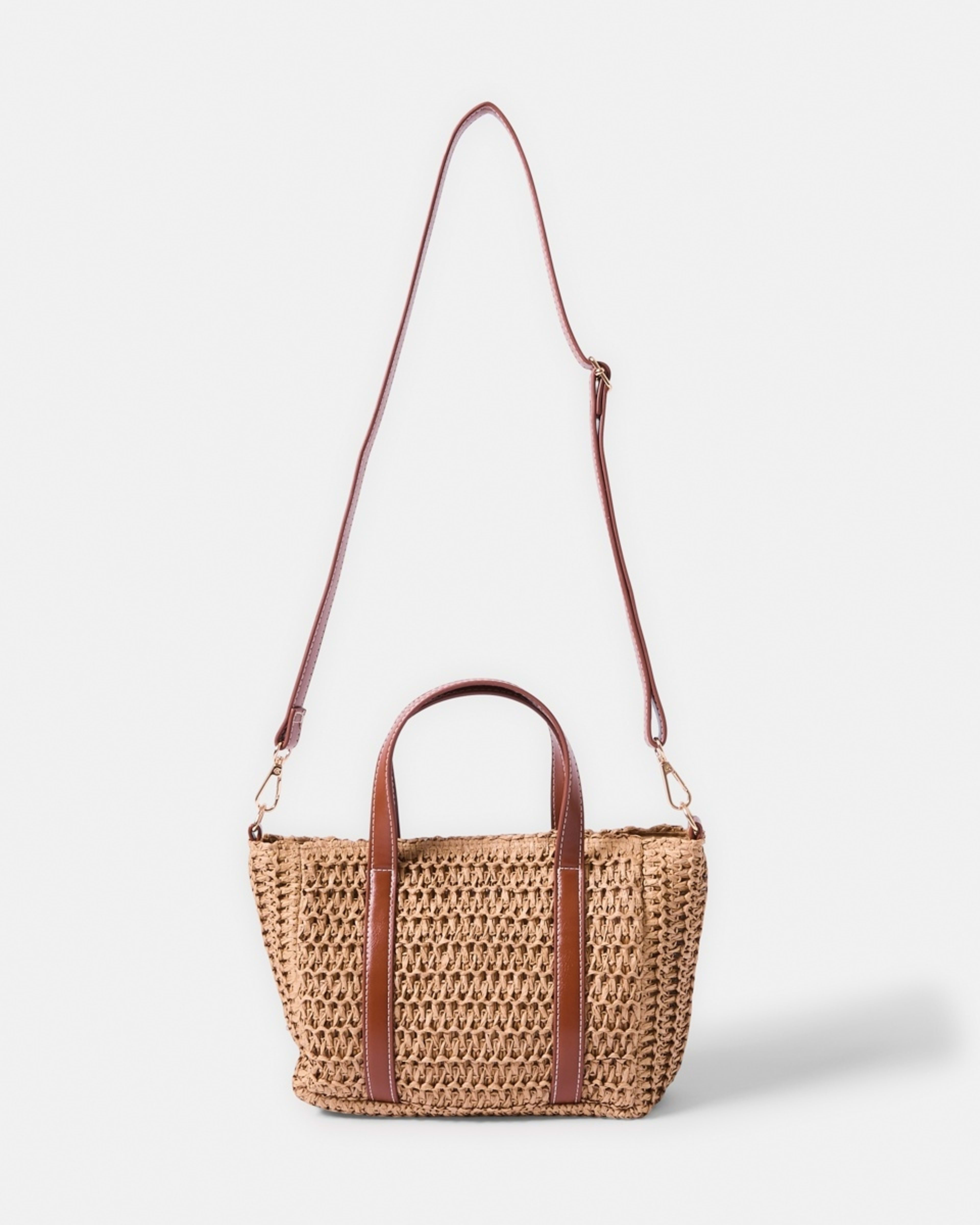 1 Mini Tote Bag Natural, 1 of 7