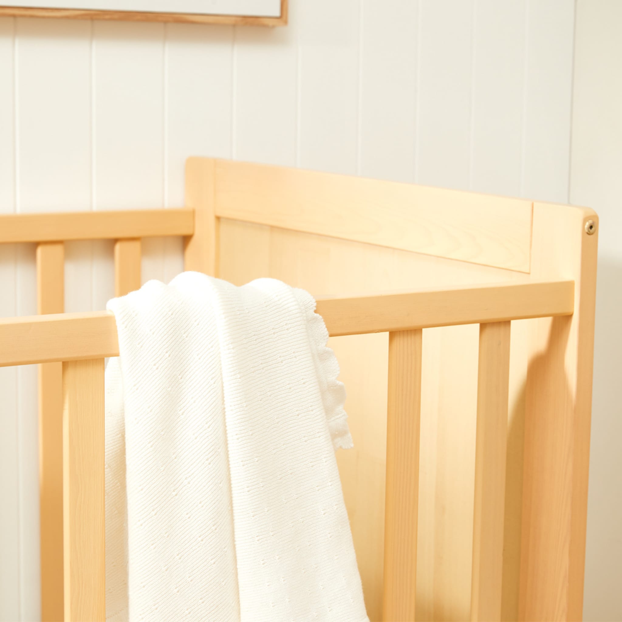 Rattan Wooden Cot Kmart