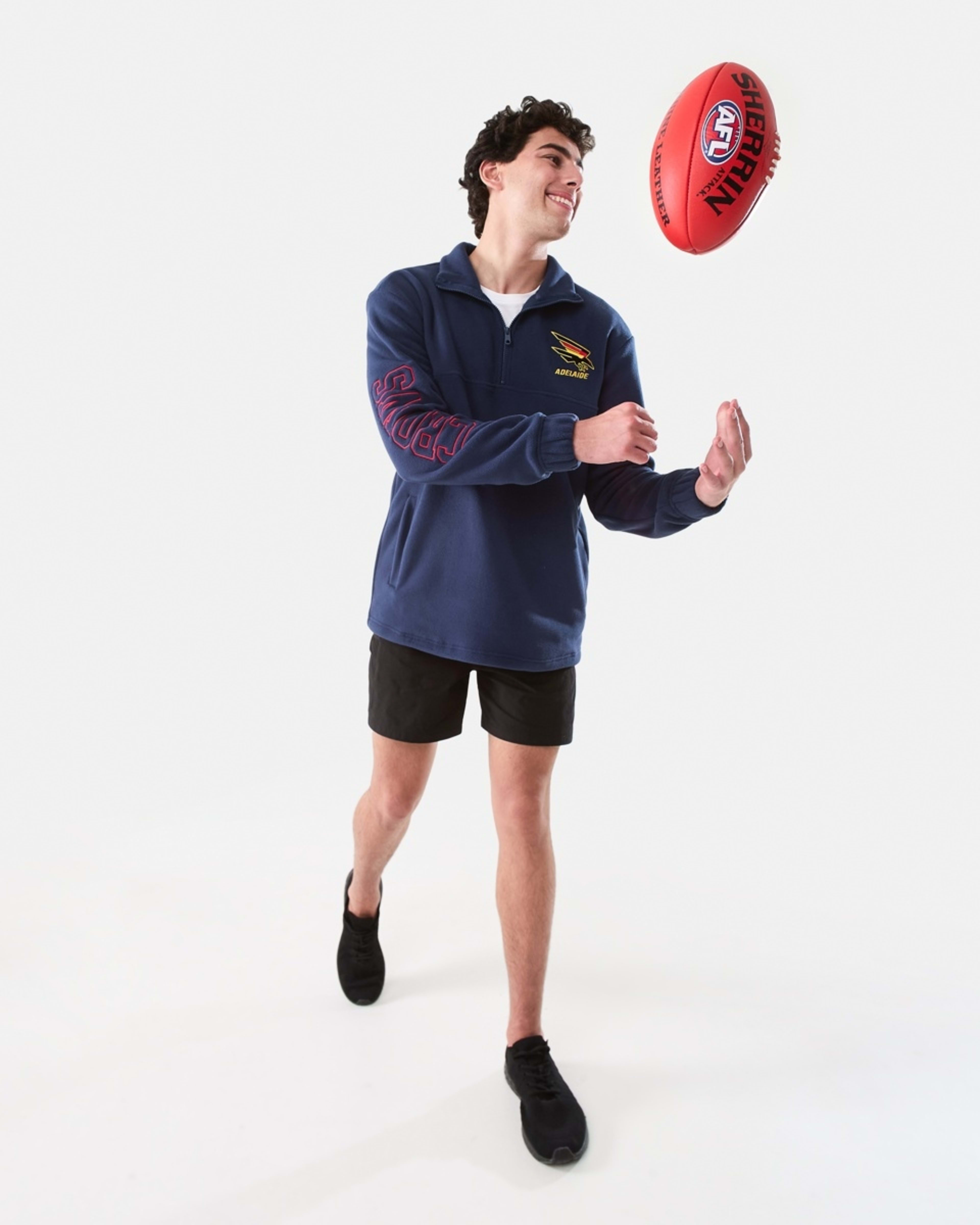 1 Official AFL Adult Polar Fleece Top Adelaide