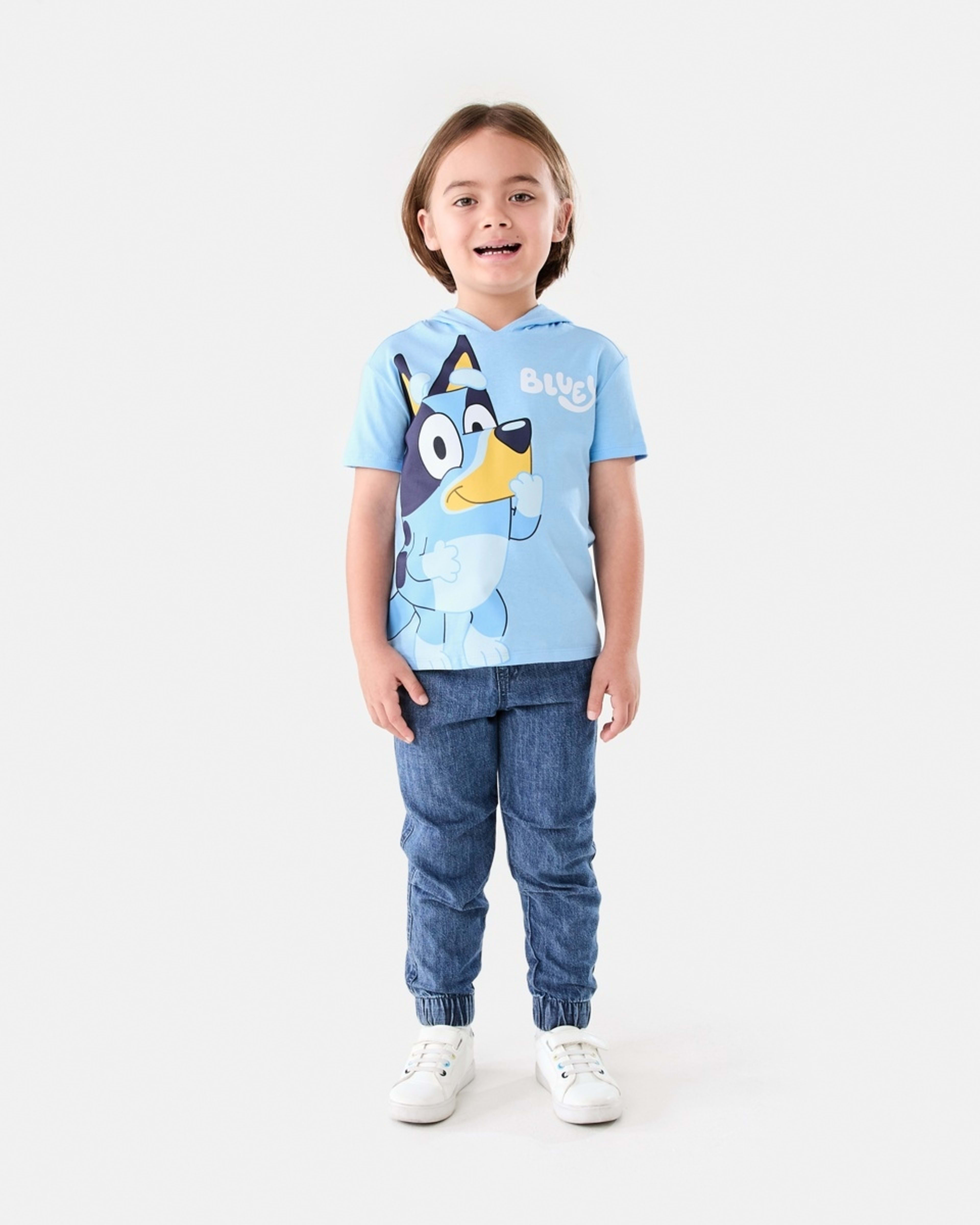6 Bluey License Character Hooded T-shirt BLUEY, 6 of 7