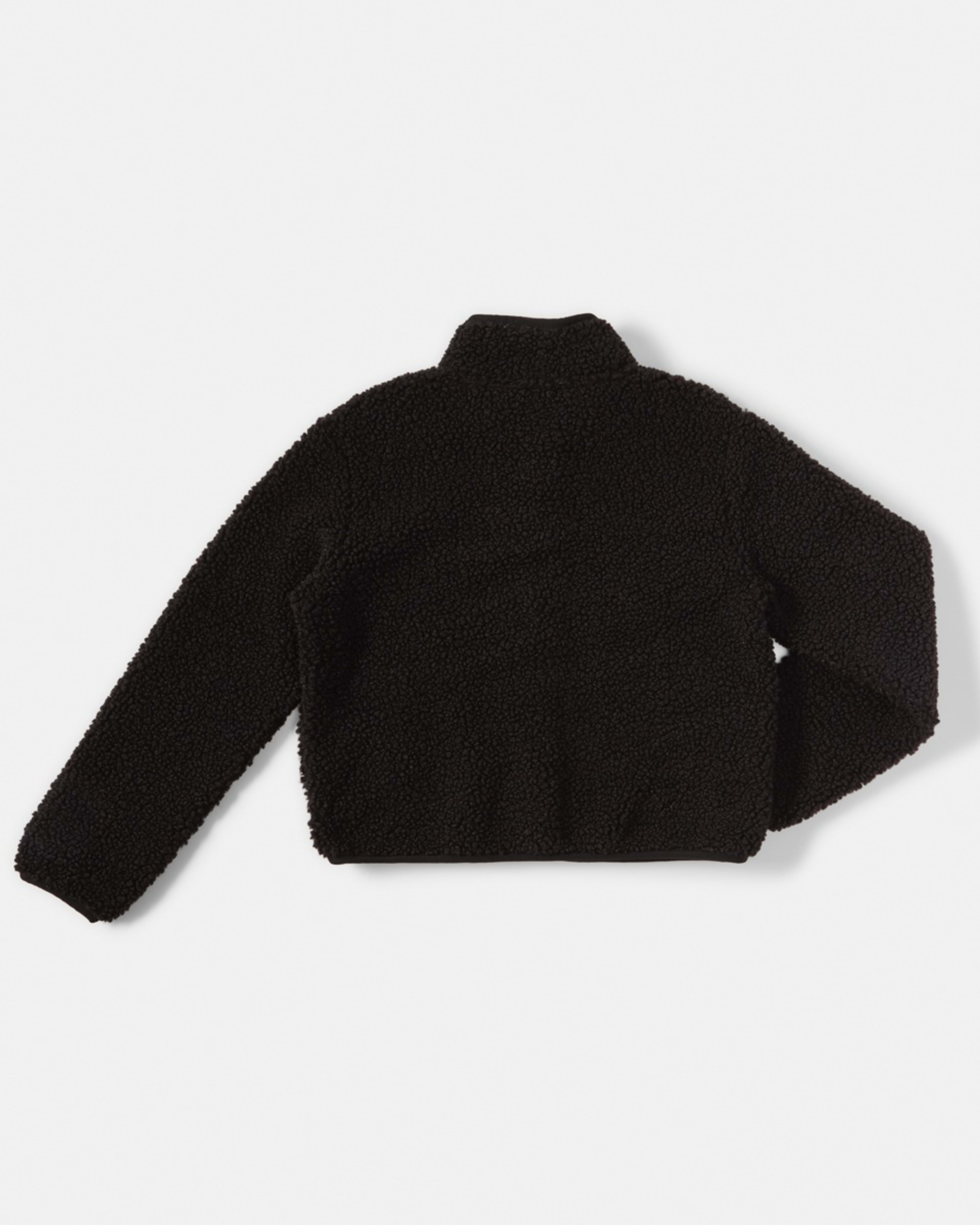 10 Teddy Fleece Jacket Black, 10 of 10