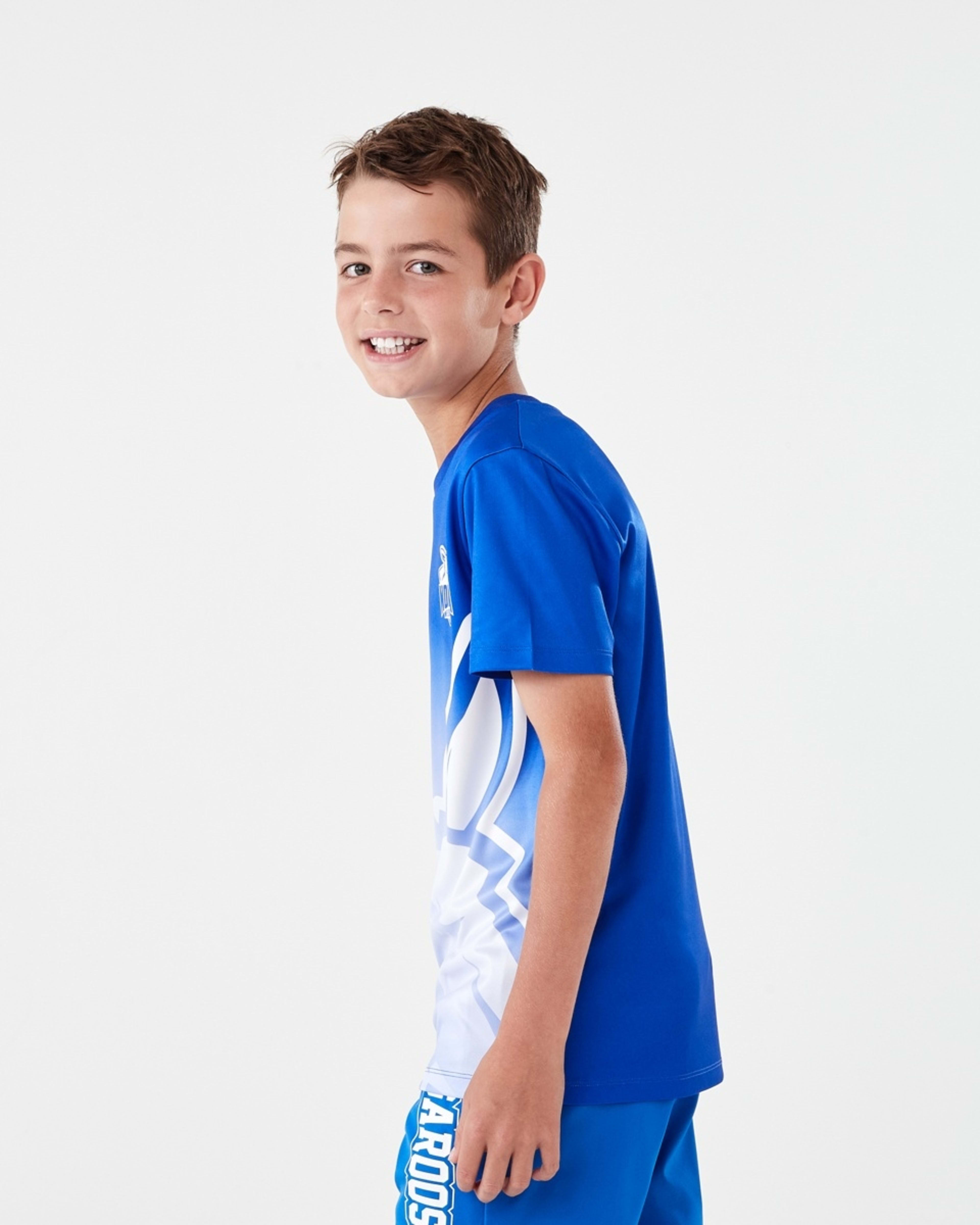 4 Official AFL Kids Training T-shirt Kangaroos, 4 of 10