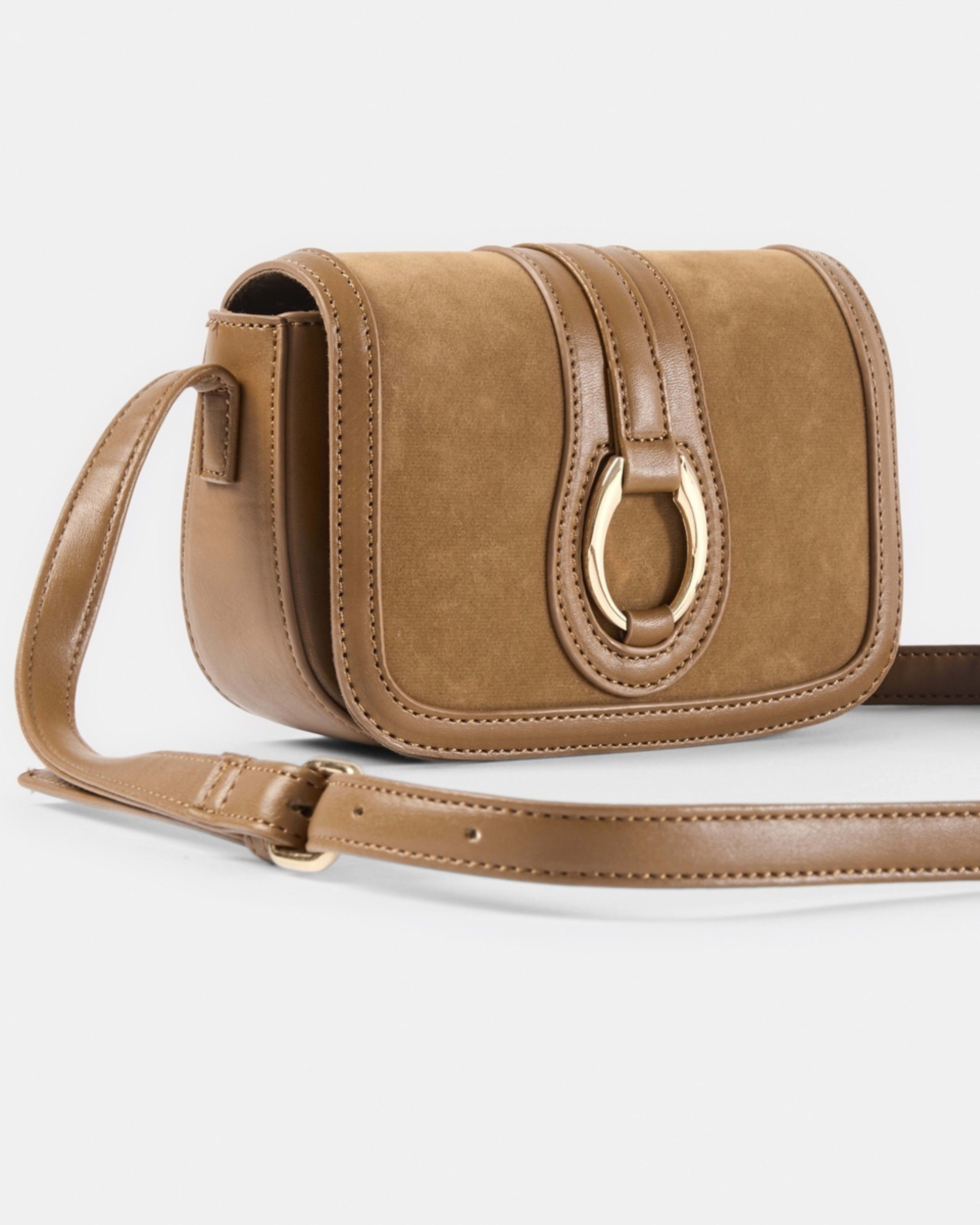 3 Crossbody Bag Tan, 3 of 5