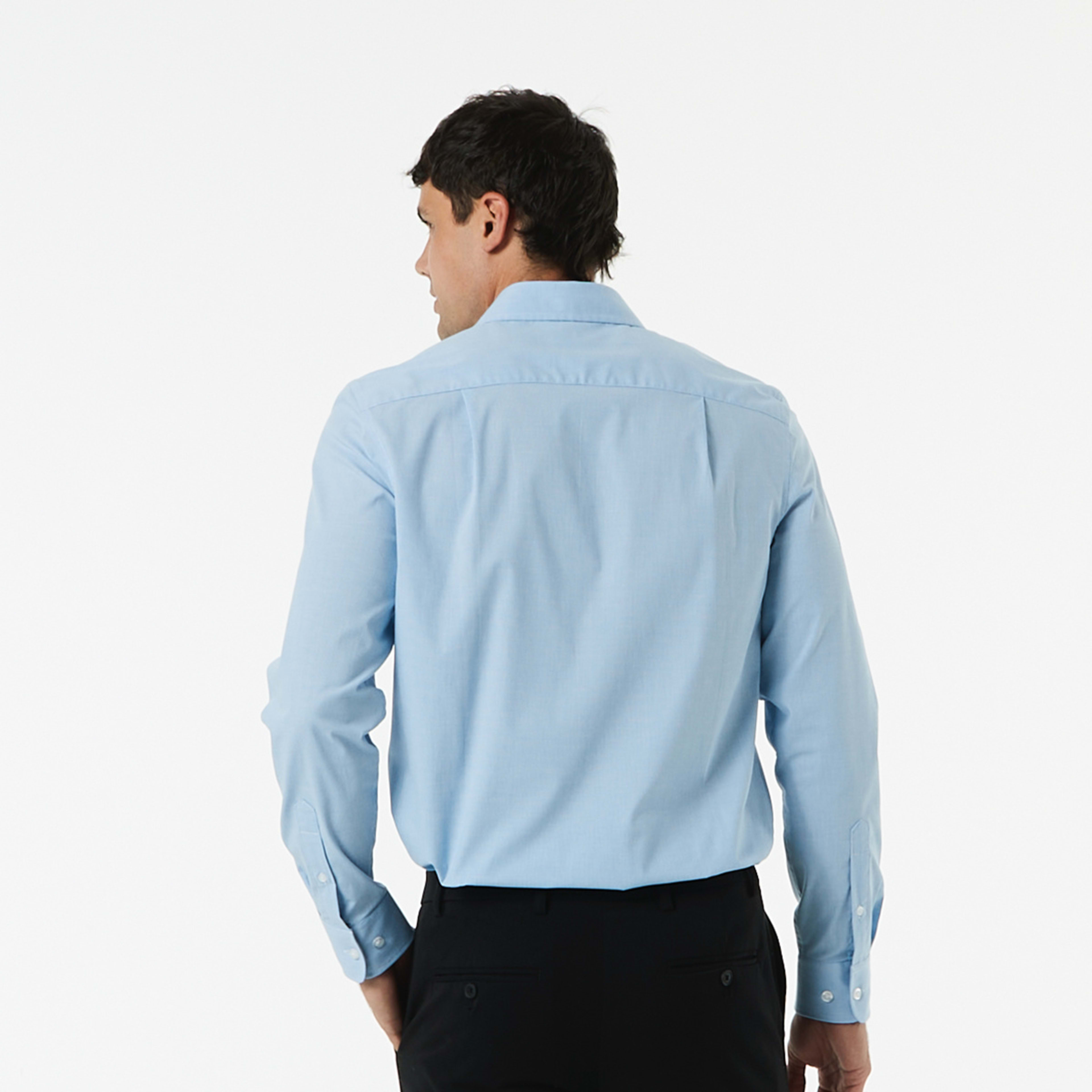 3 Workwear Long Sleeve Business Shirt Lorian Check, 3 of 5