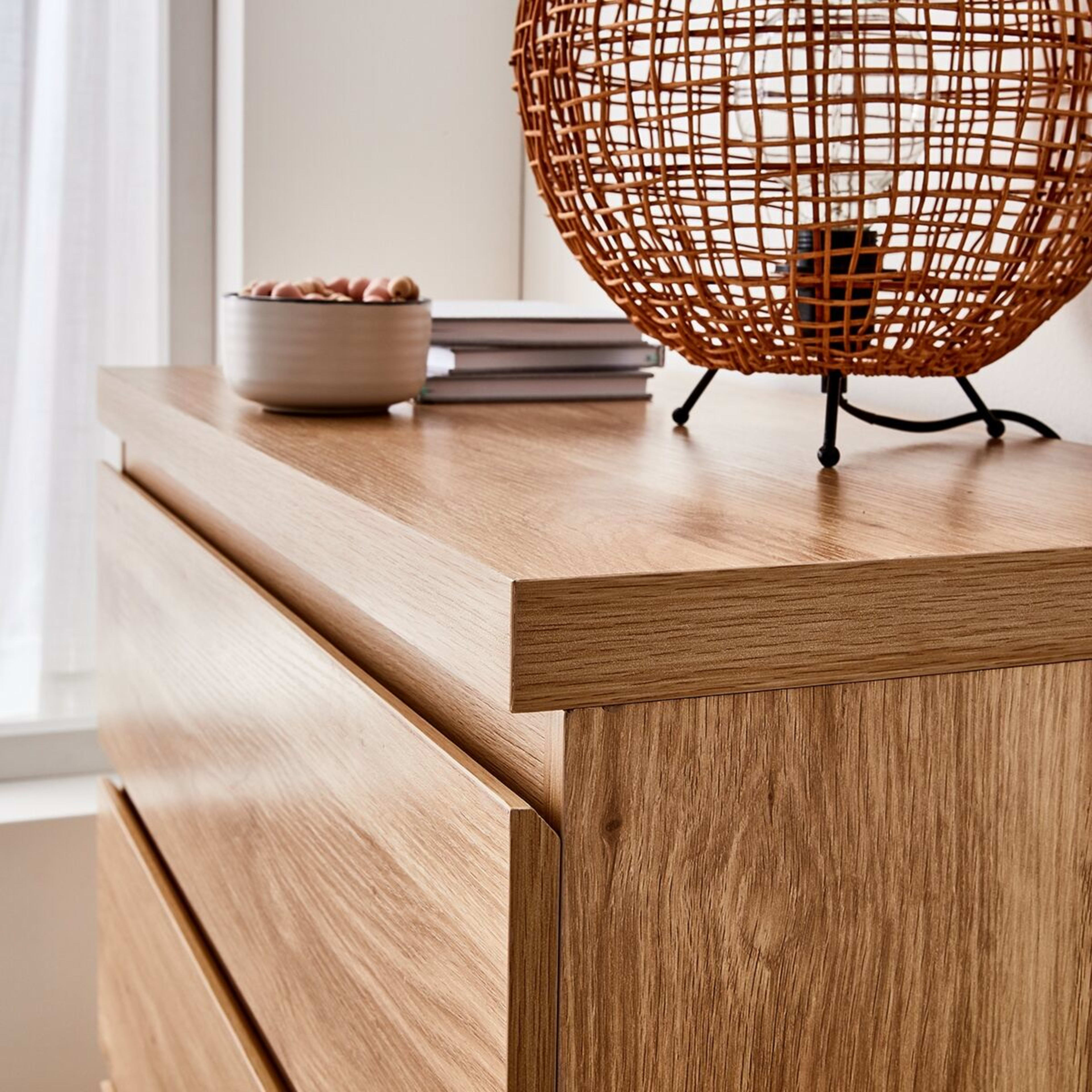 6 3 Drawer - Oak Look, 6 of 10