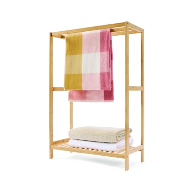 3 Rail Bamboo Towel Rack - Kmart NZ