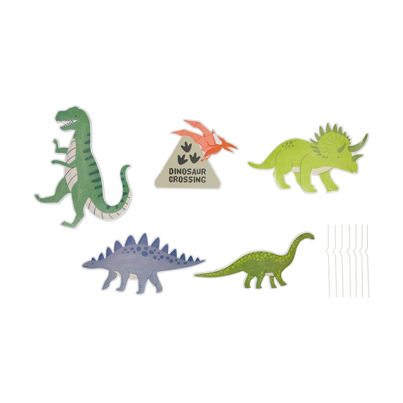 5 Pack Dinosaur Decoration Garden Stakes Kmart