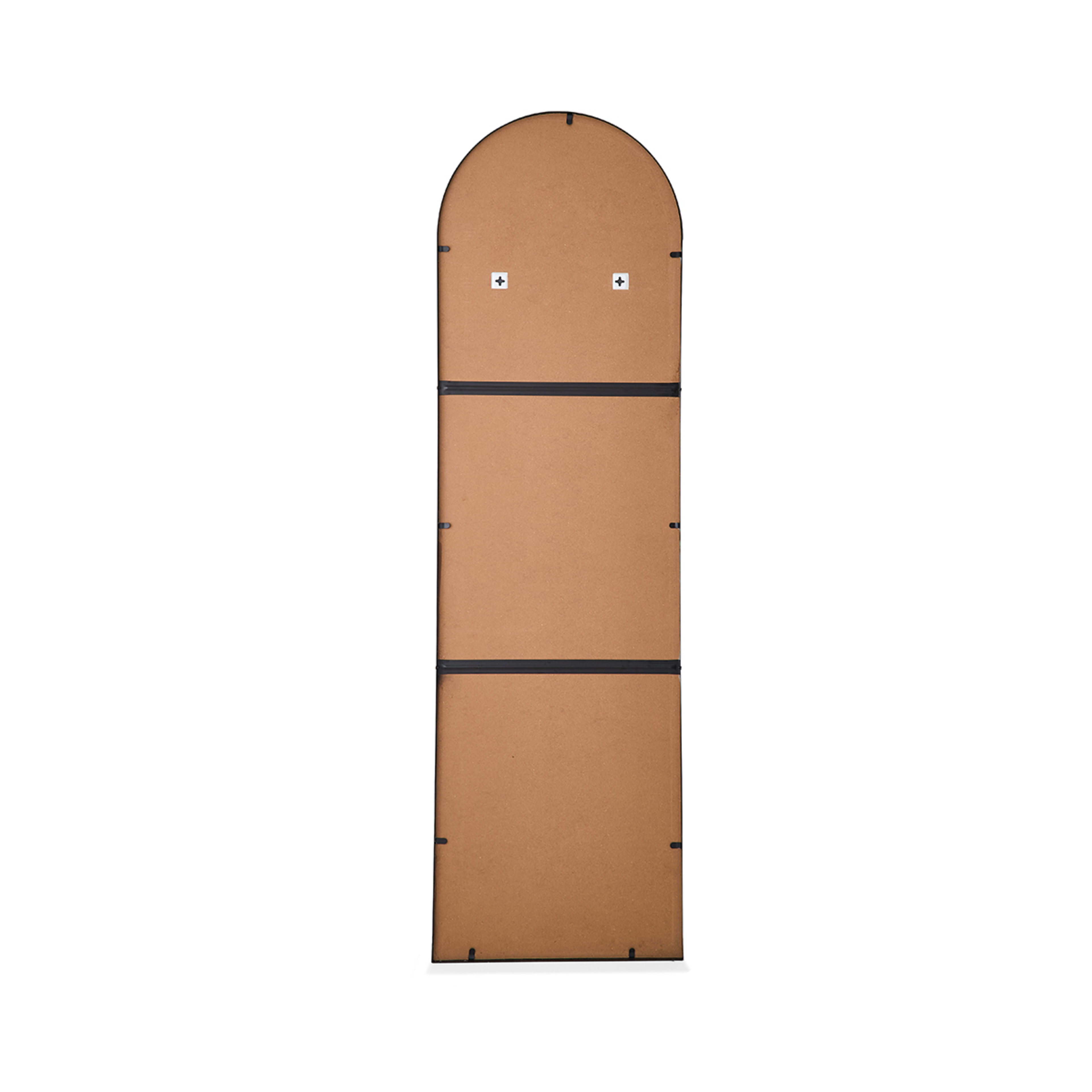 4 Arch Black Floor Mirror, 170cm x 50cm, 4 of 7