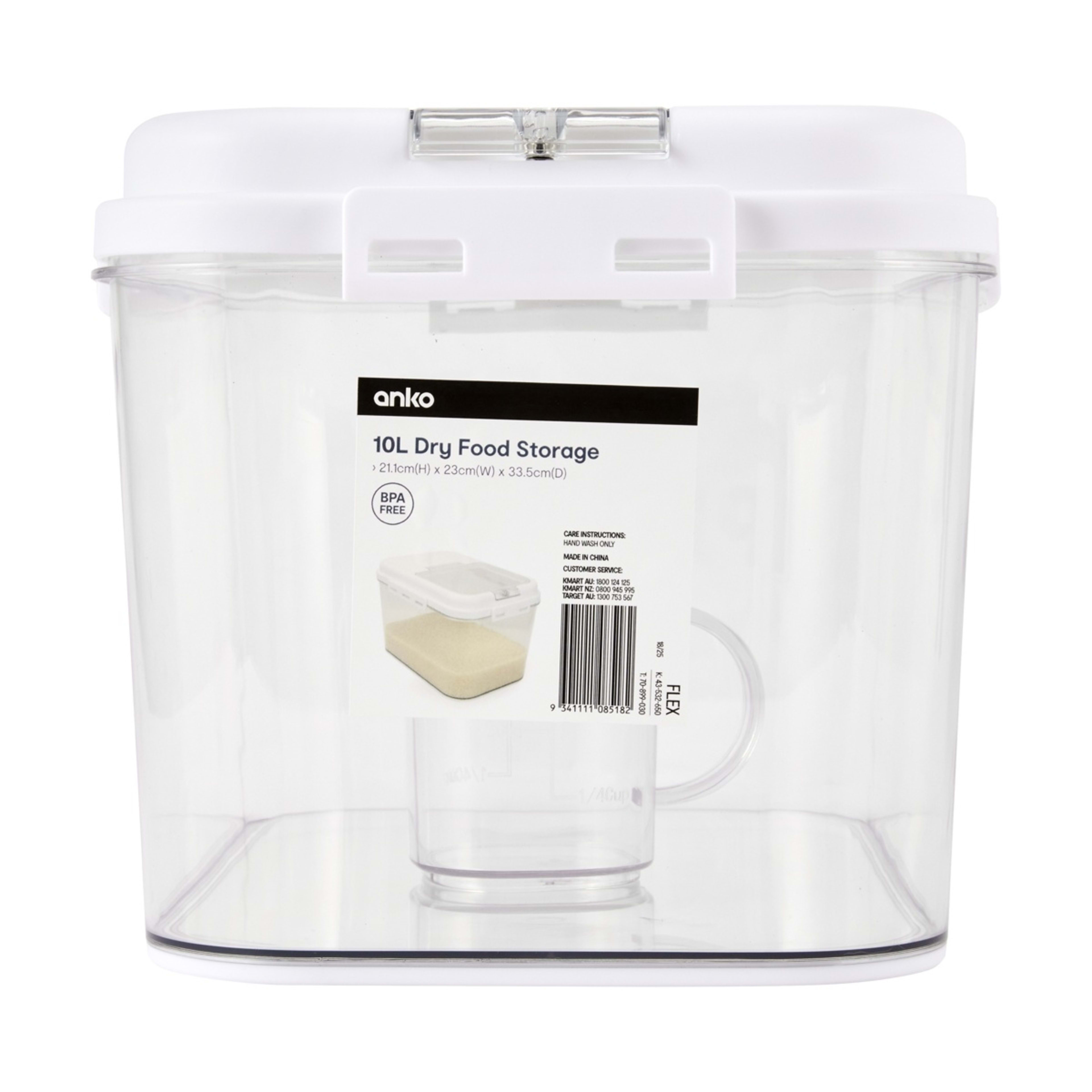 6 10L Dry Food Storage, 6 of 6