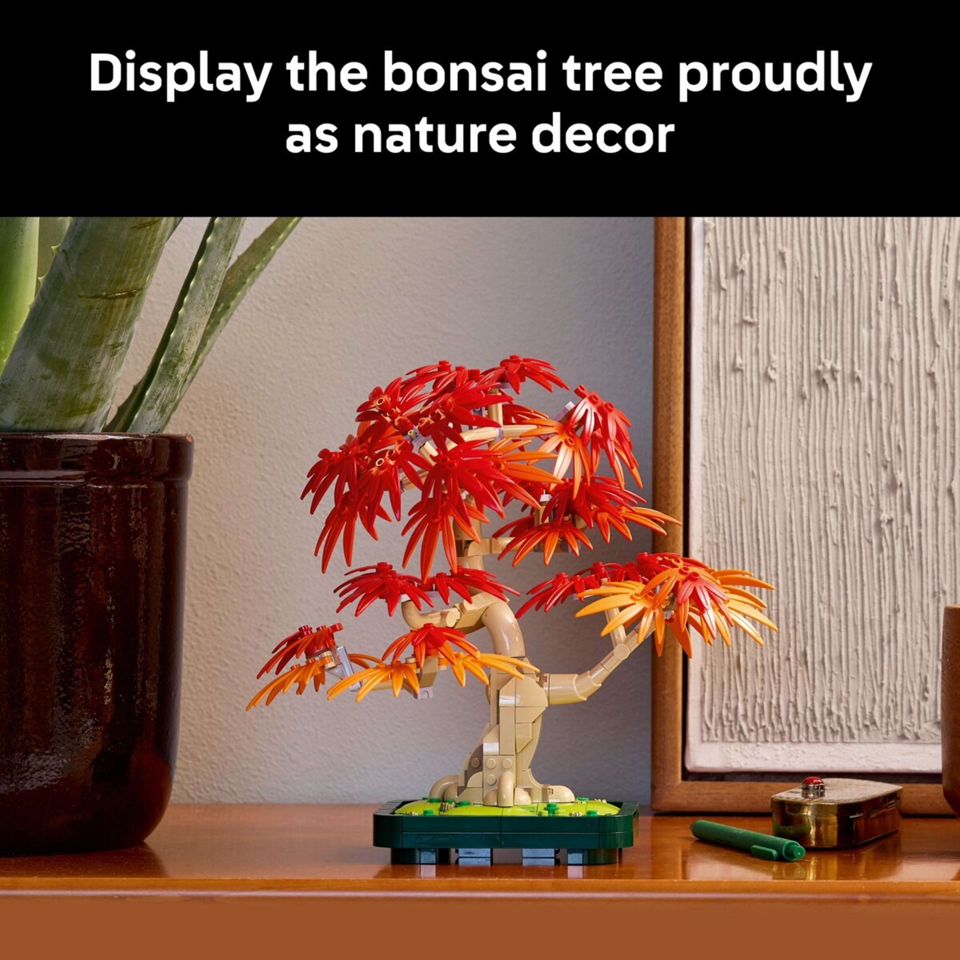 8 LEGO Botanicals Japanese Red Maple Bonsai Tree 10348, 8 of 10