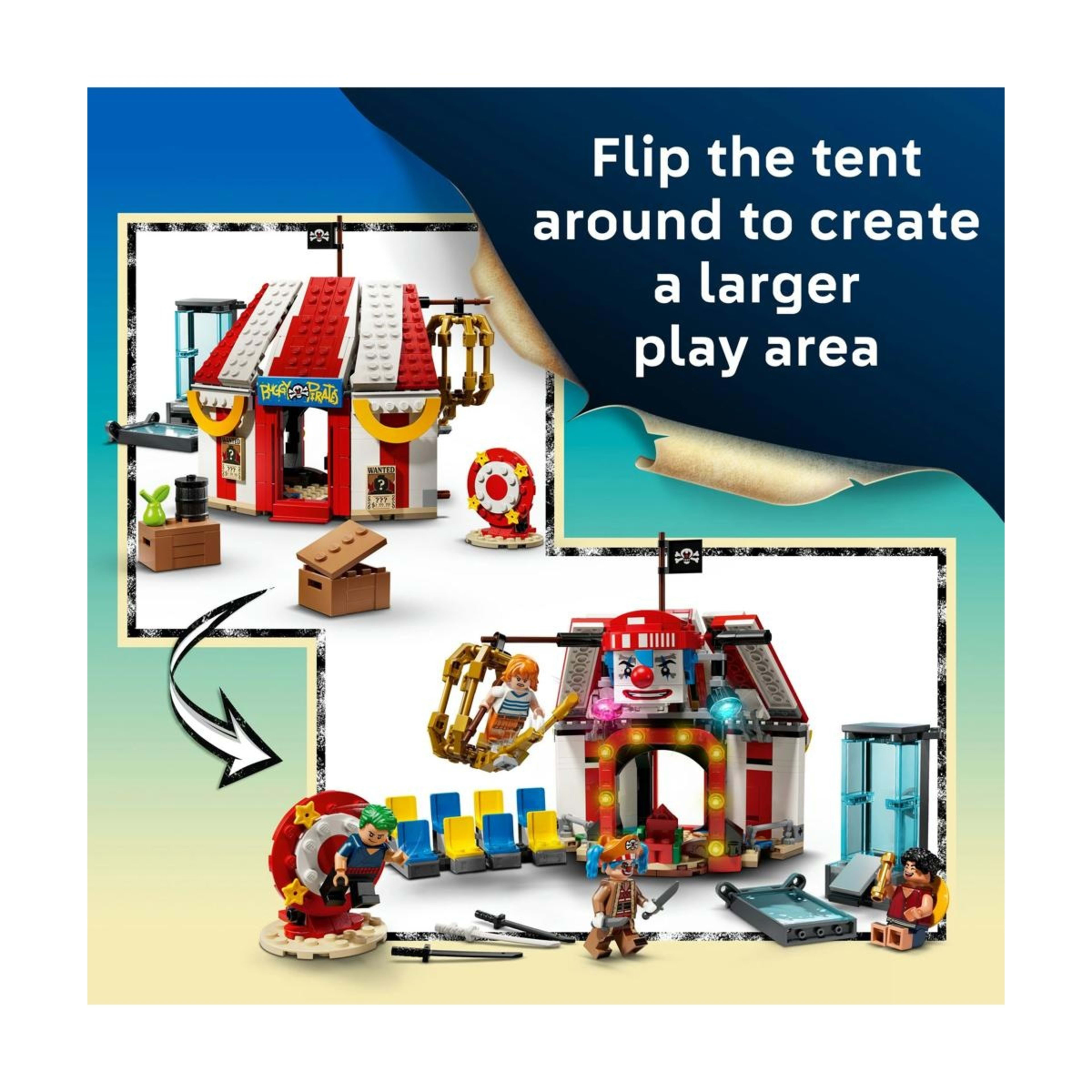 4 LEGO ONE PIECE Buggy the Clown's Circus Tent 75637, 4 of 10