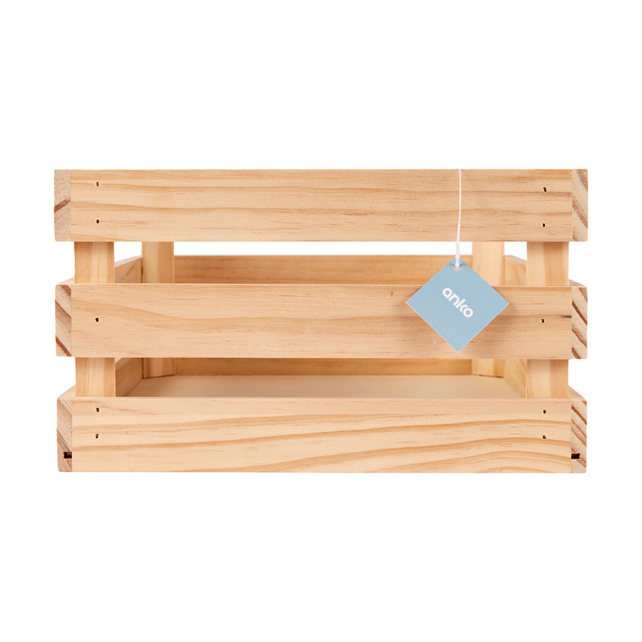 Medium Wooden Crate Kmart NZ