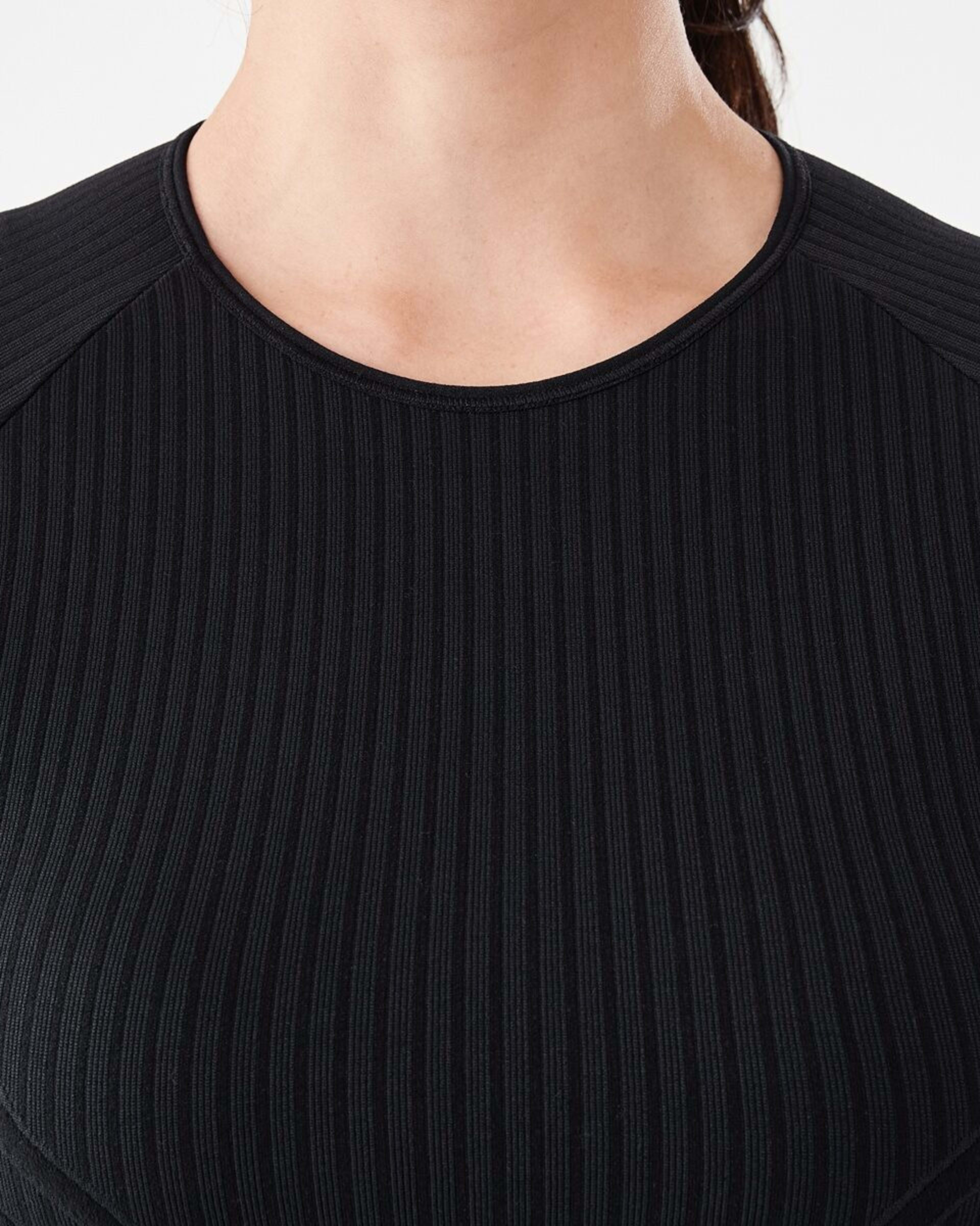 5 Active Womens Long Sleeve Seamfree Top Black, 5 of 7