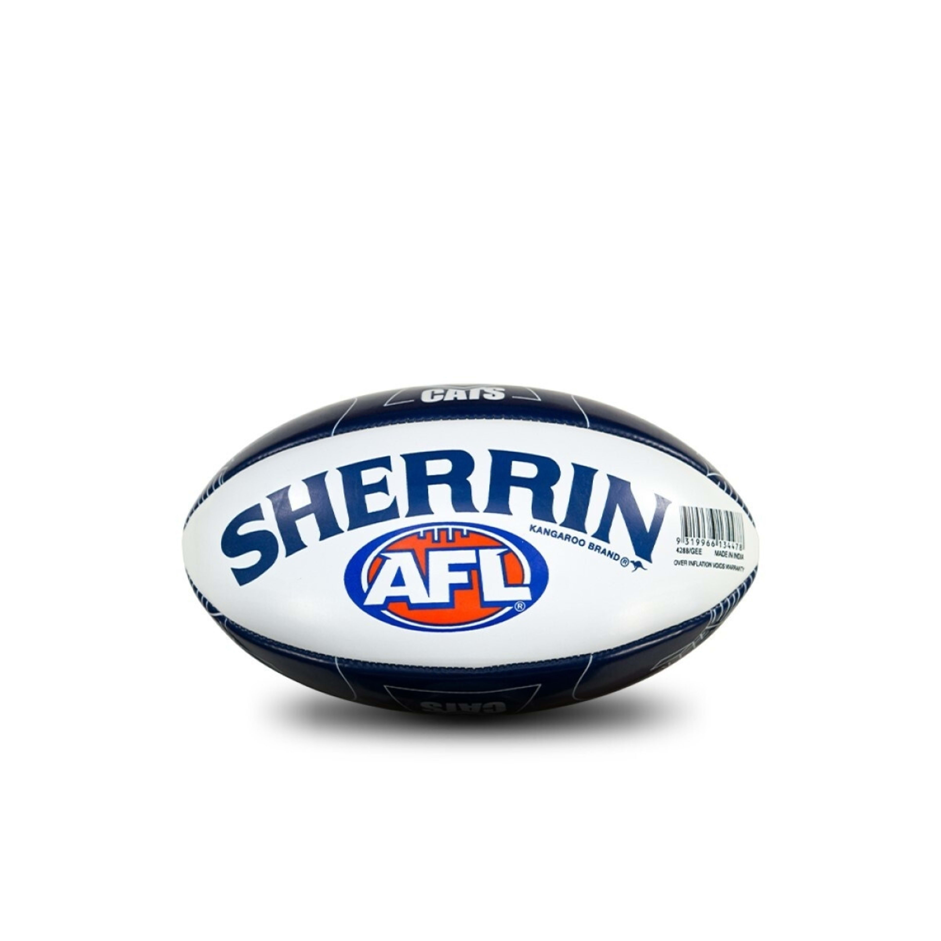 3 Sherrin AFL Geelong Cats Ball, 3 of 4