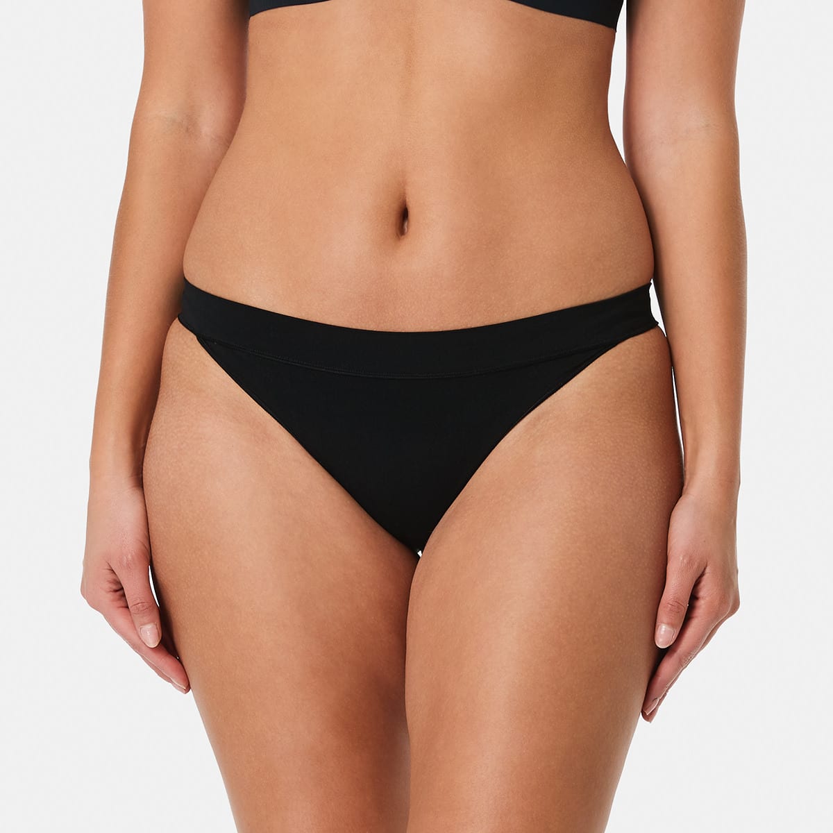 3 Pack Seamfree Wide Waistband Bikini Briefs Kmart