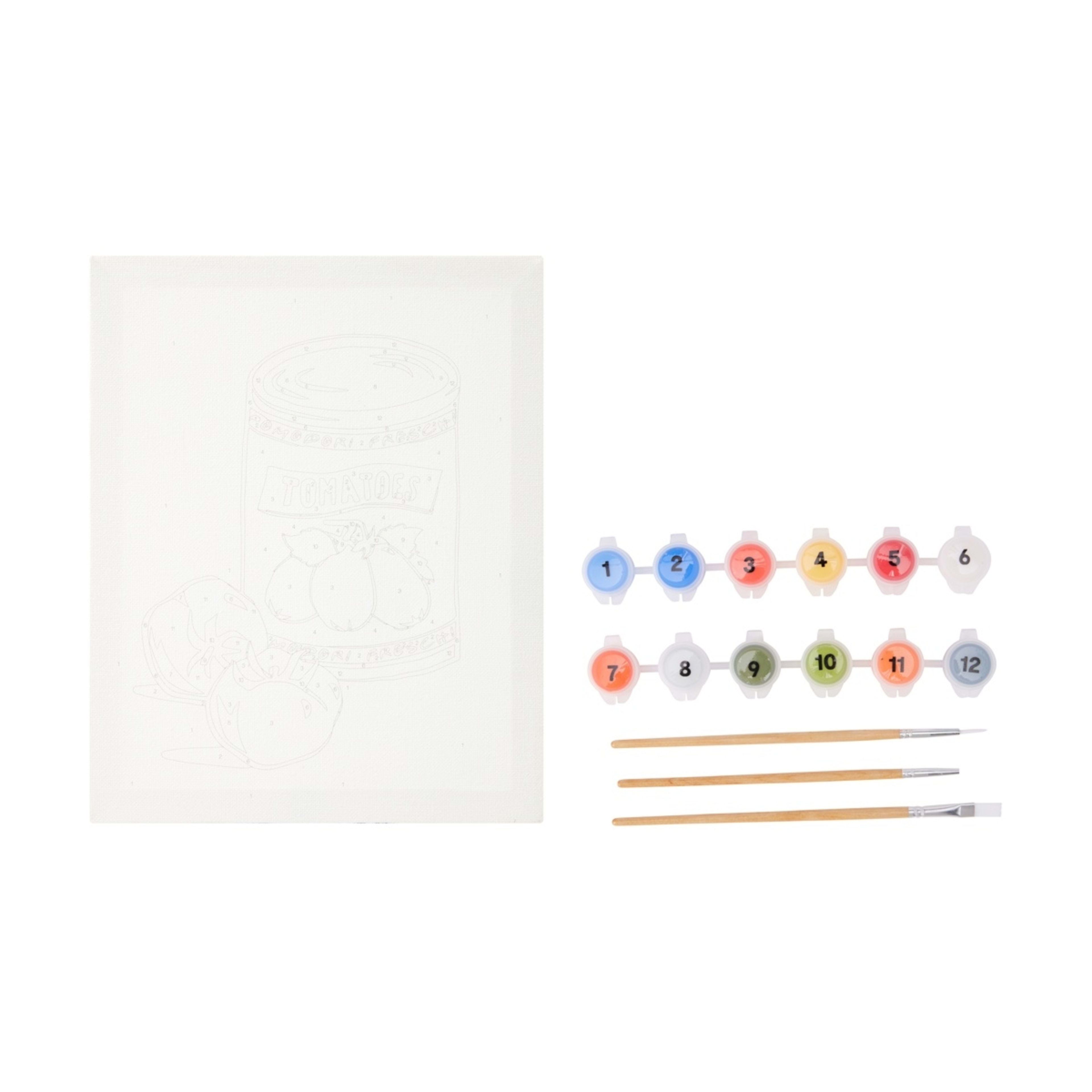 2 Paint By Numbers - Tomatoes, 2 of 3
