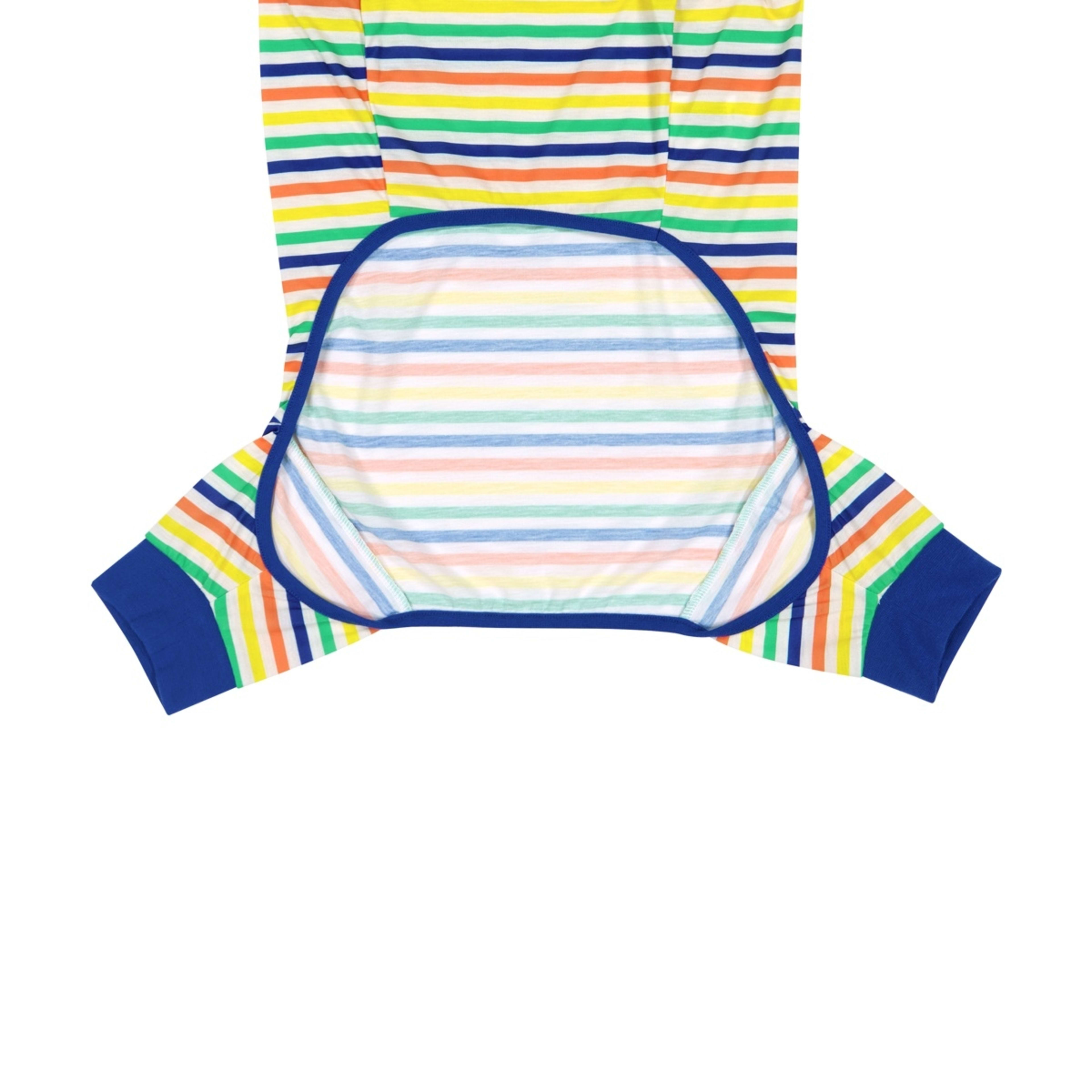 8 Pet Stripe Pyjamas - Extra Large, Blue, 8 of 9