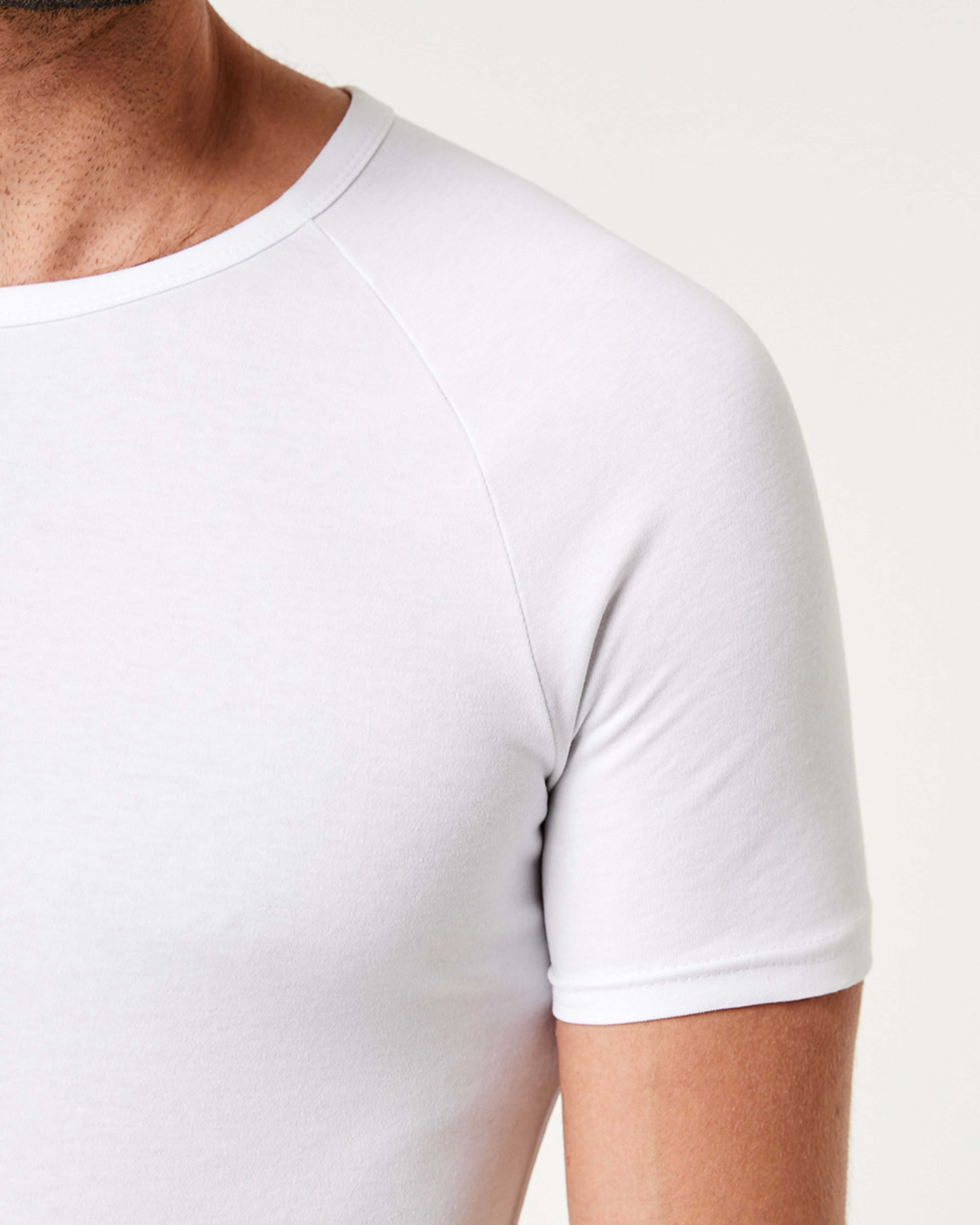 4 2 Pack Raglan Crew Neck T-Shirt WHITE, 4 of 6