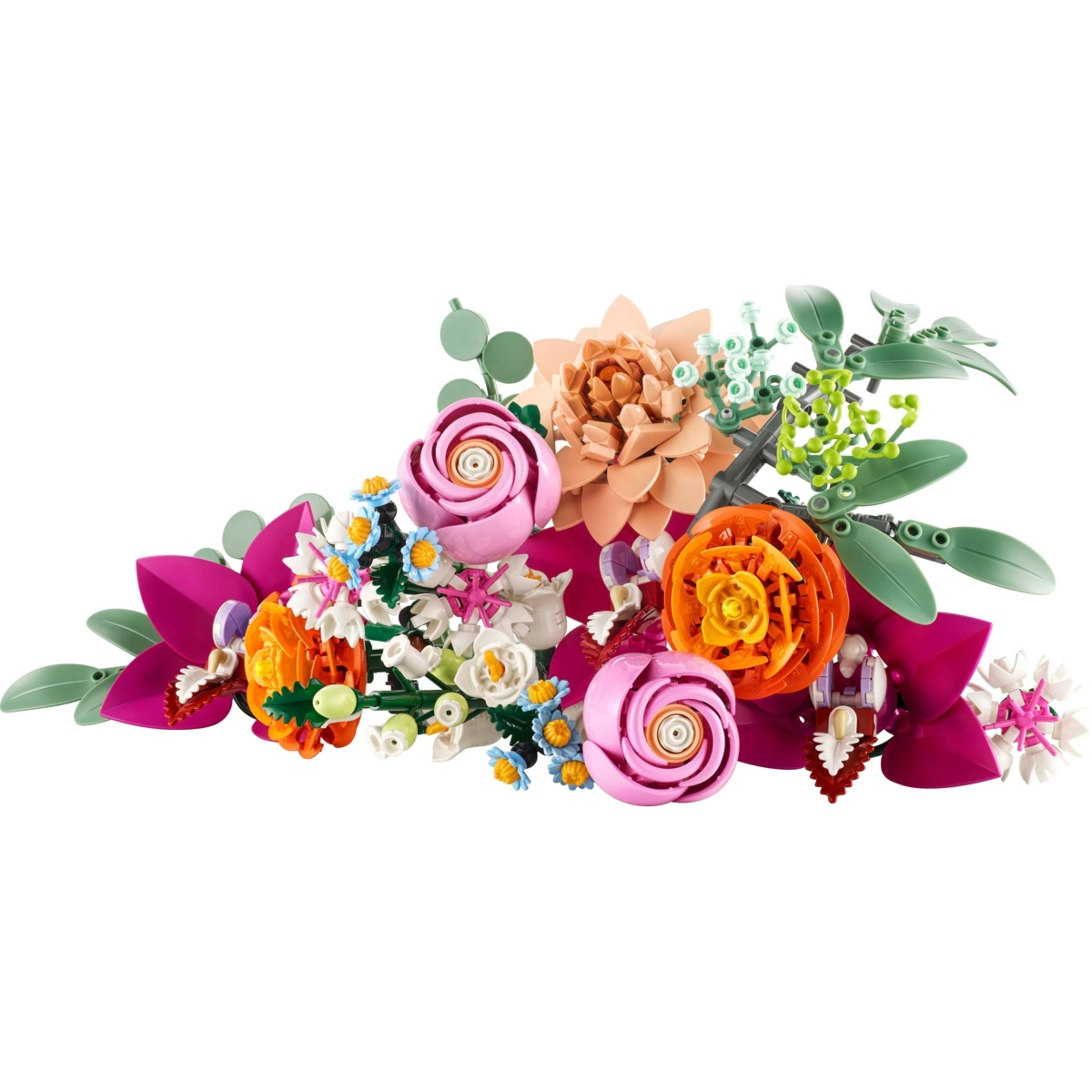 3 LEGO Botanicals Pretty Pink Flower Bouquet 10342, 3 of 10