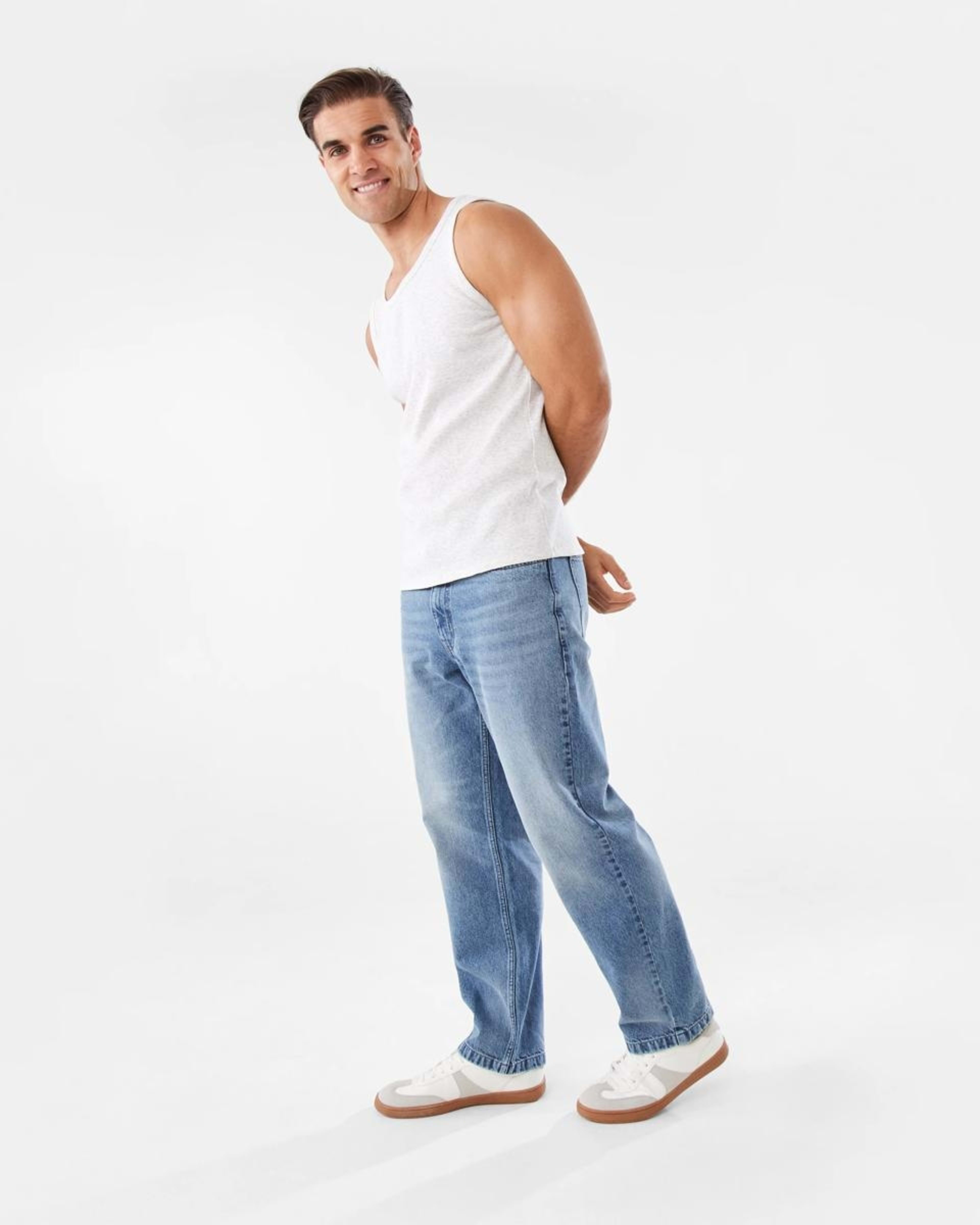 3 Rib Tank WHITE MARLE, 3 of 6