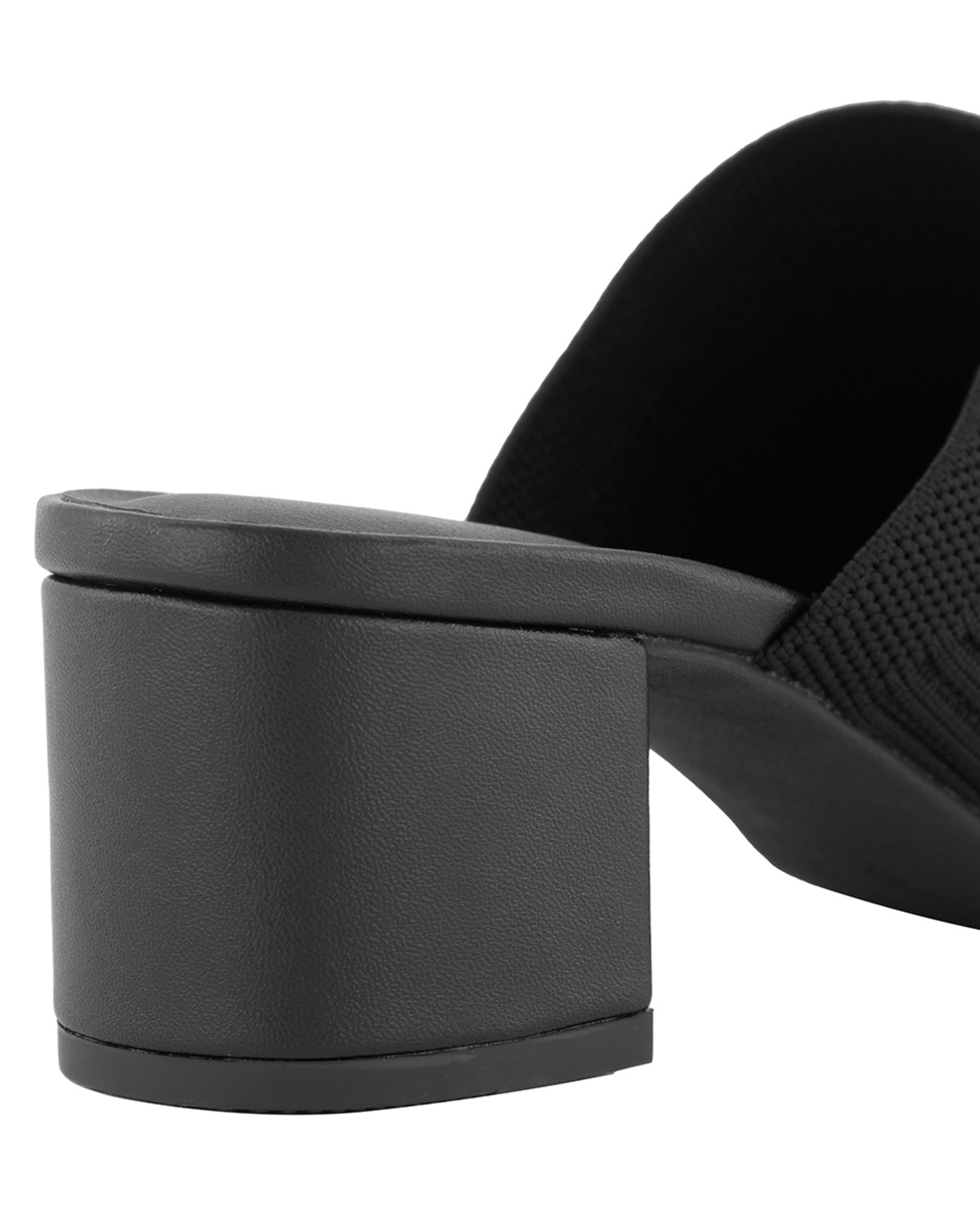 Casual Knit Square Toe Mules Kmart