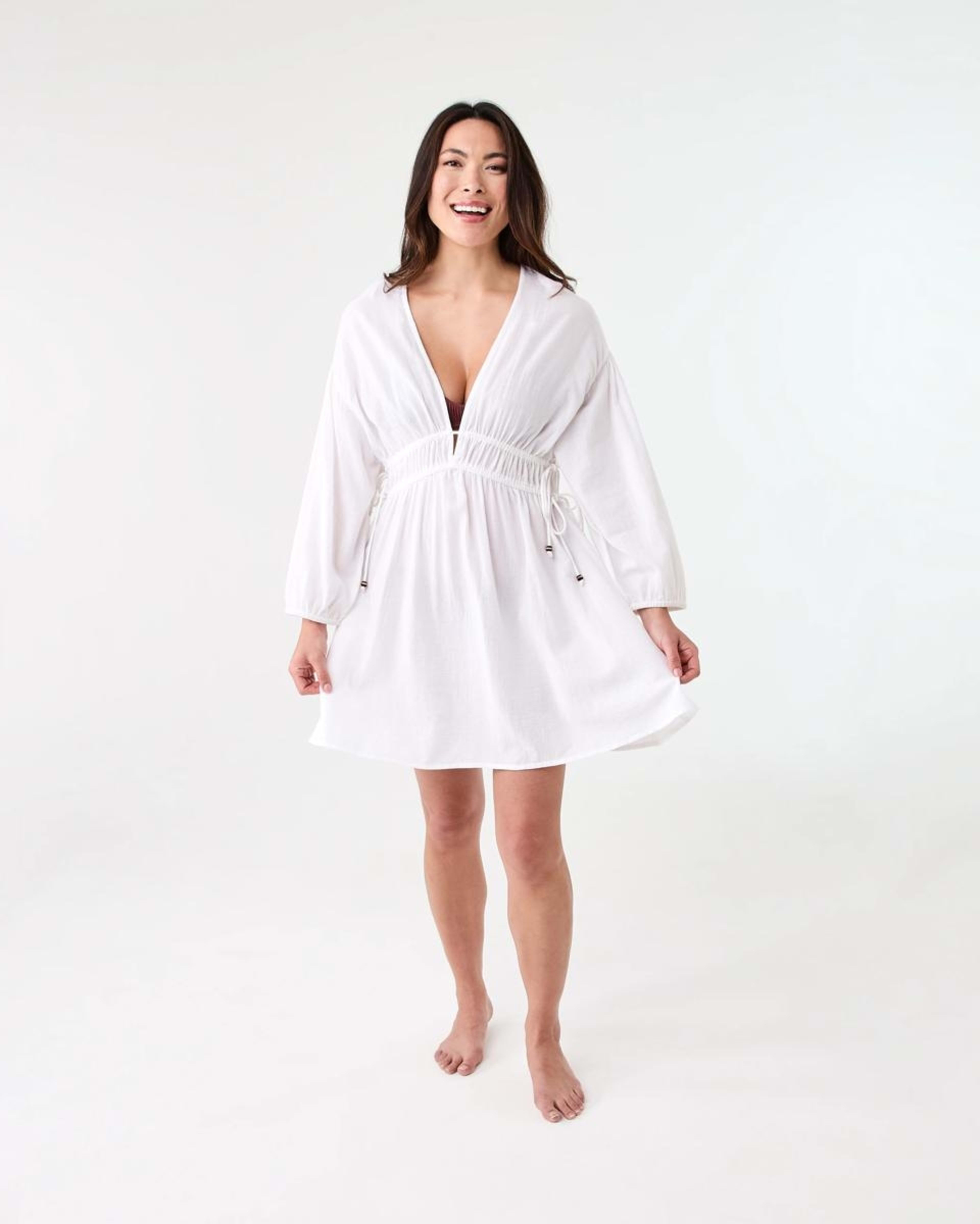 7 Beach Mini Dress WHITE, 7 of 7