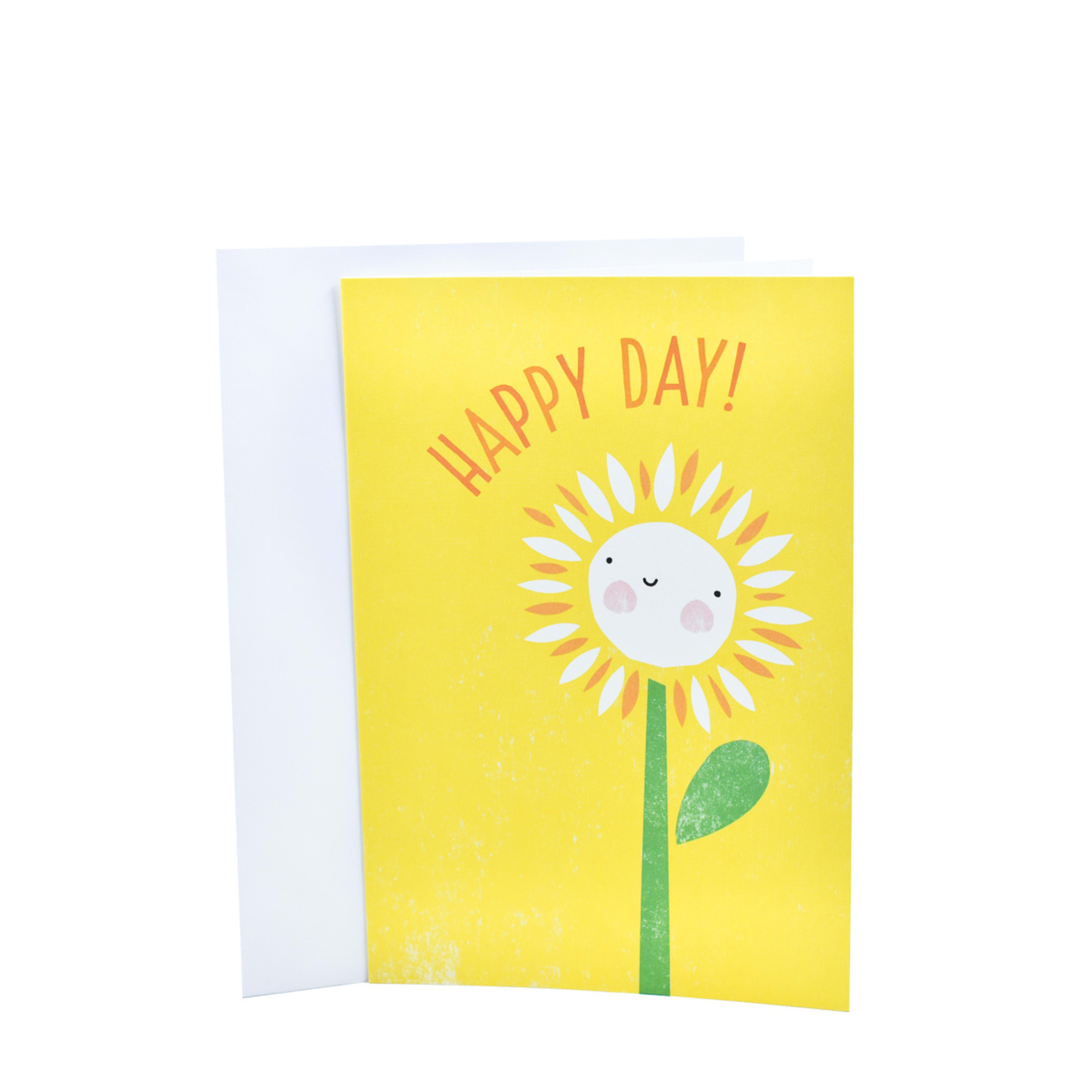1 Hallmark Happy Day Card - Flower