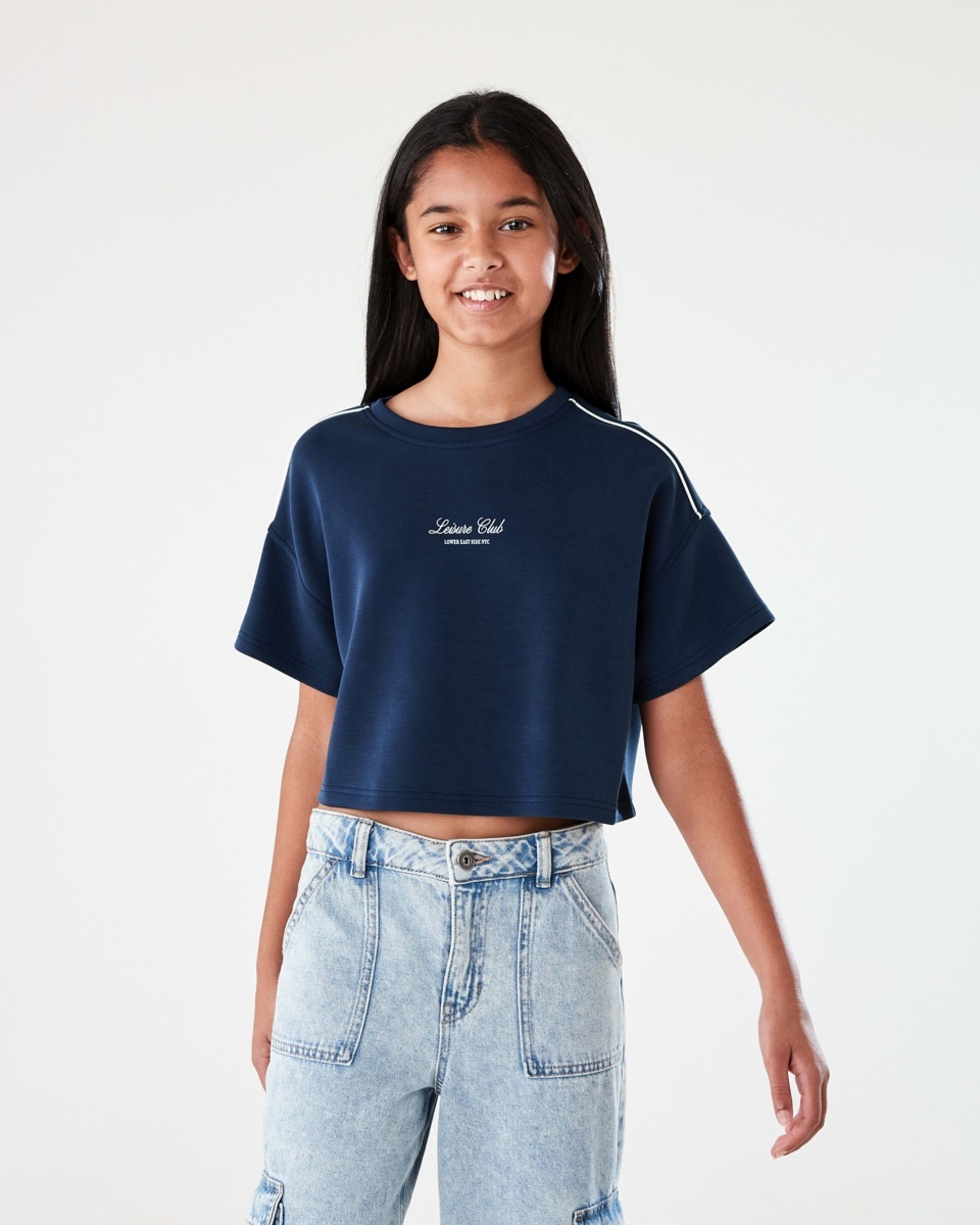 1 Scuba T-shirt BLUE LEISURE CLUB NYC, 1 of 8