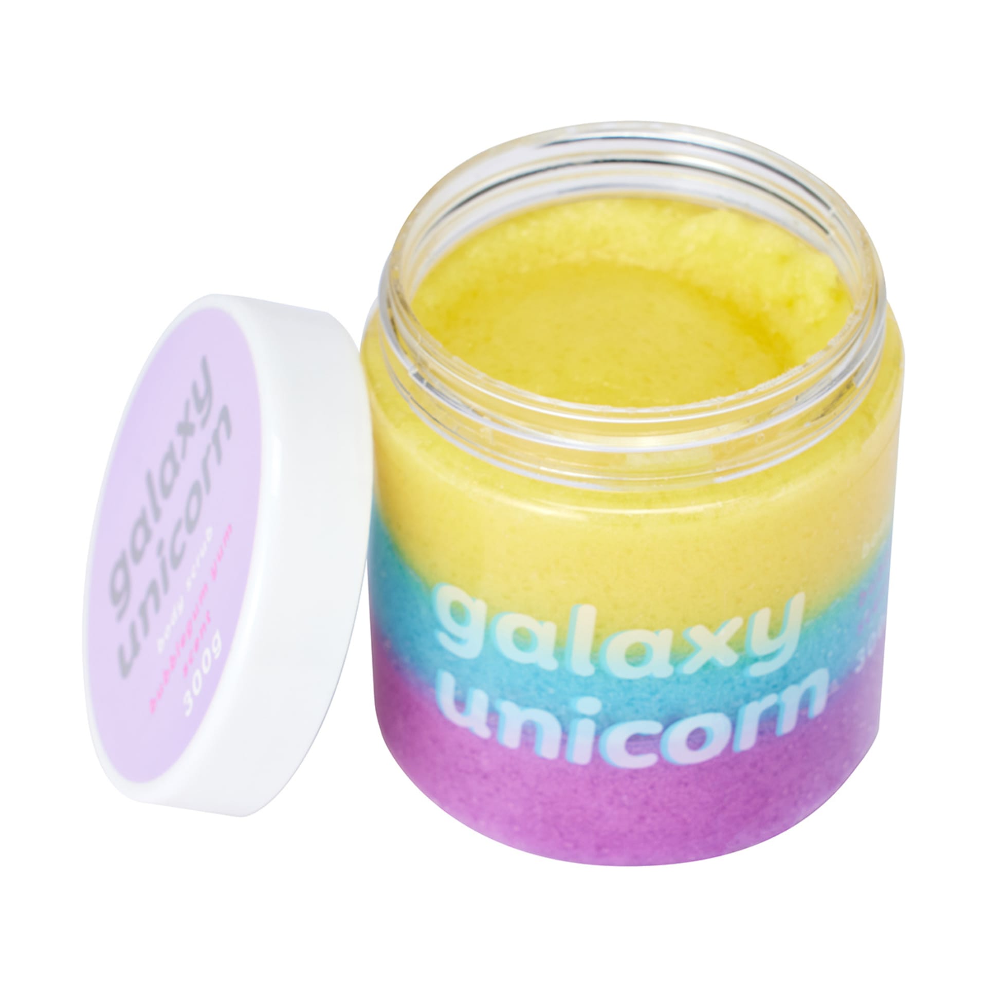 Galaxy Unicorn Body Scrub 300g Bubblegum Yum Scent Kmart