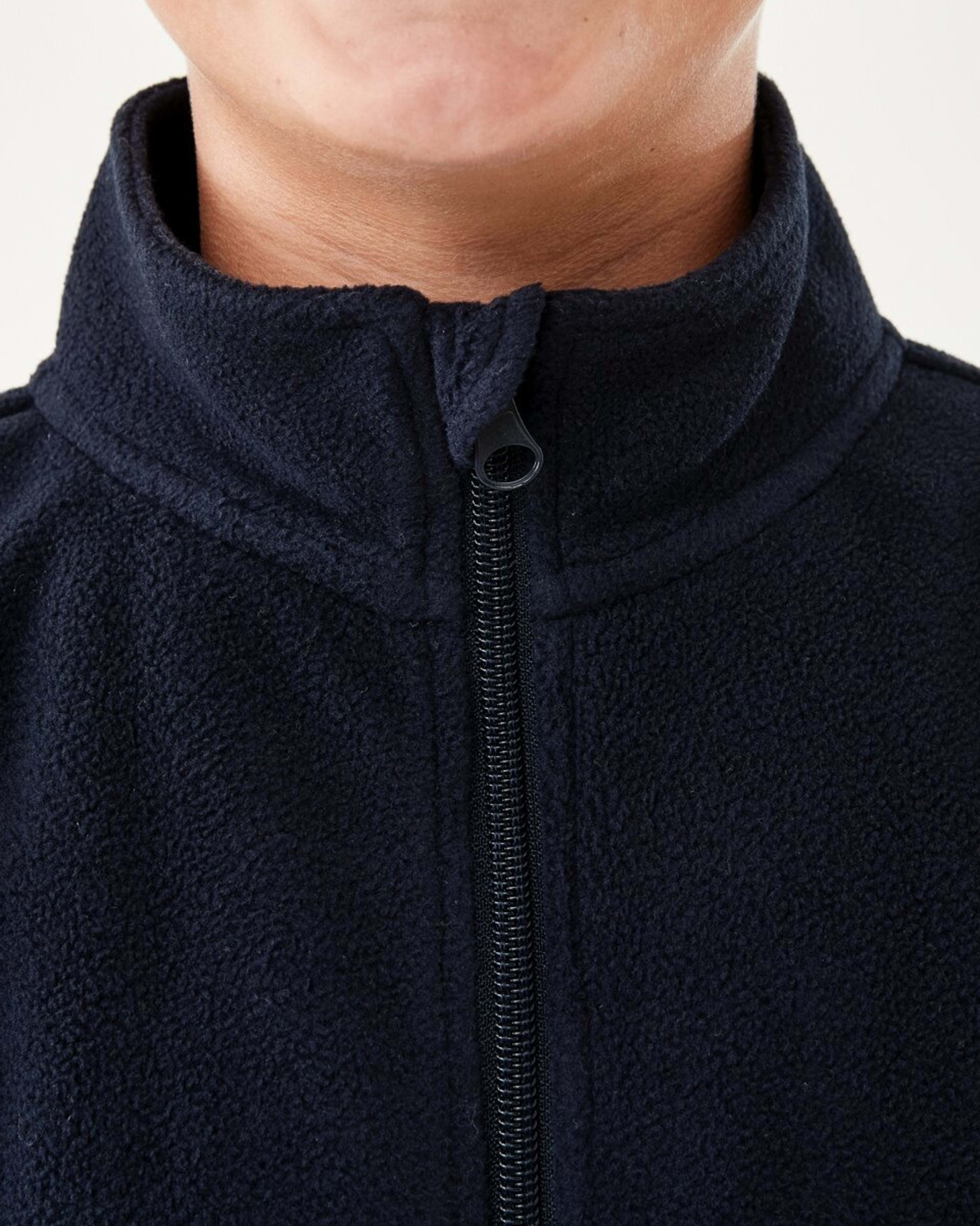 5 Zip Through Polar Fleece Sweatshirt Nvy Sphire, 5 of 10