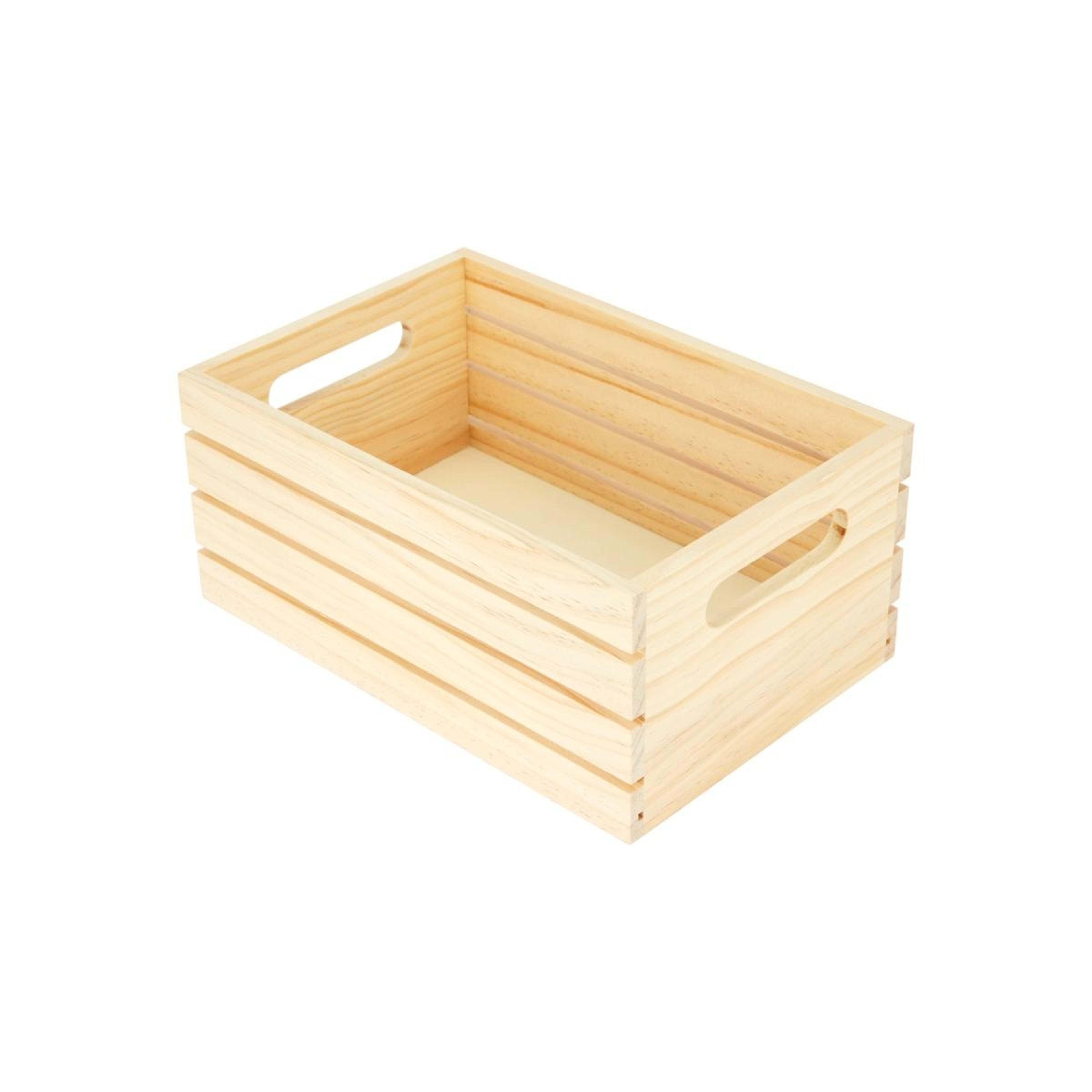 1 Wood Crate - Small, 1 of 4