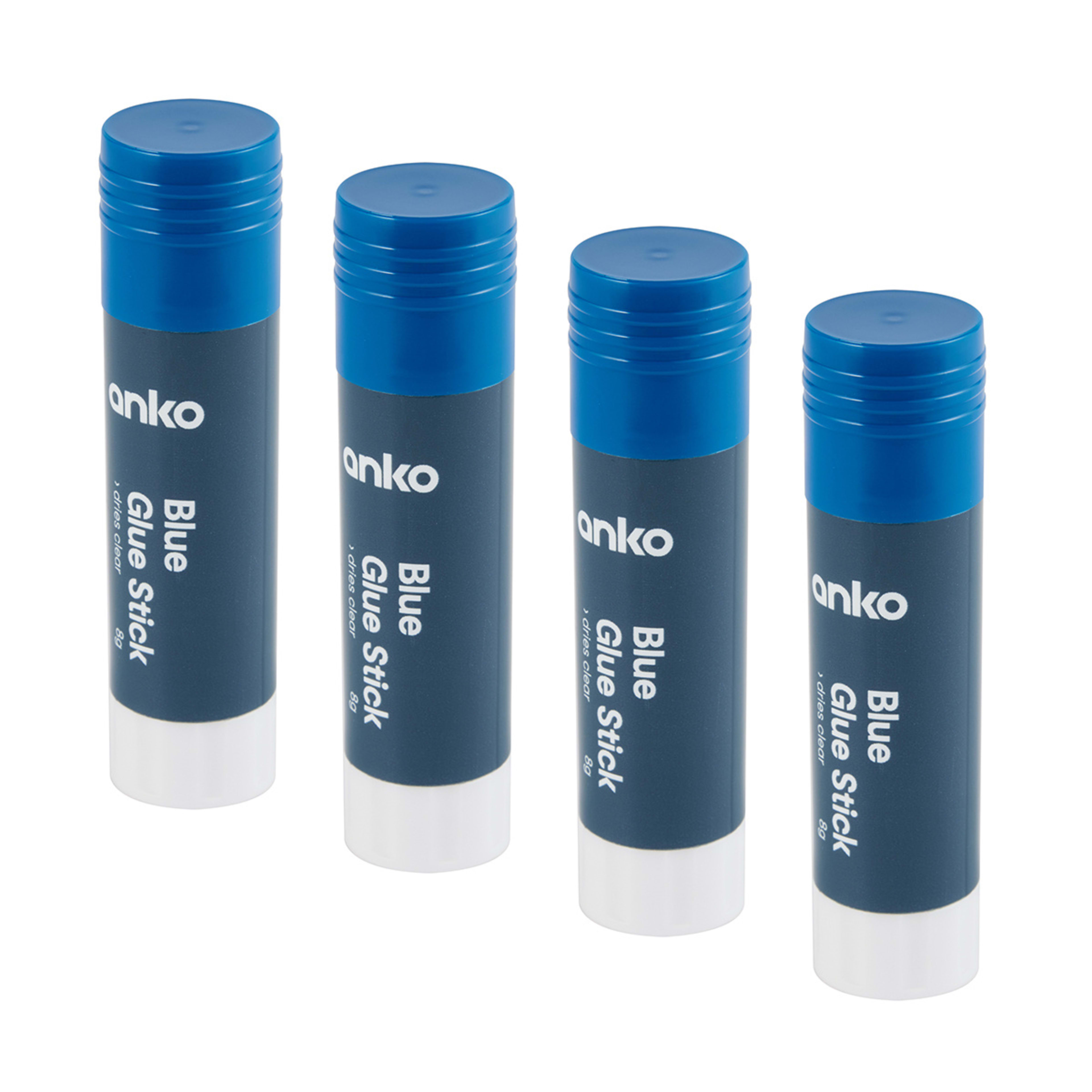 4 Pack Blue Glue Sticks Kmart