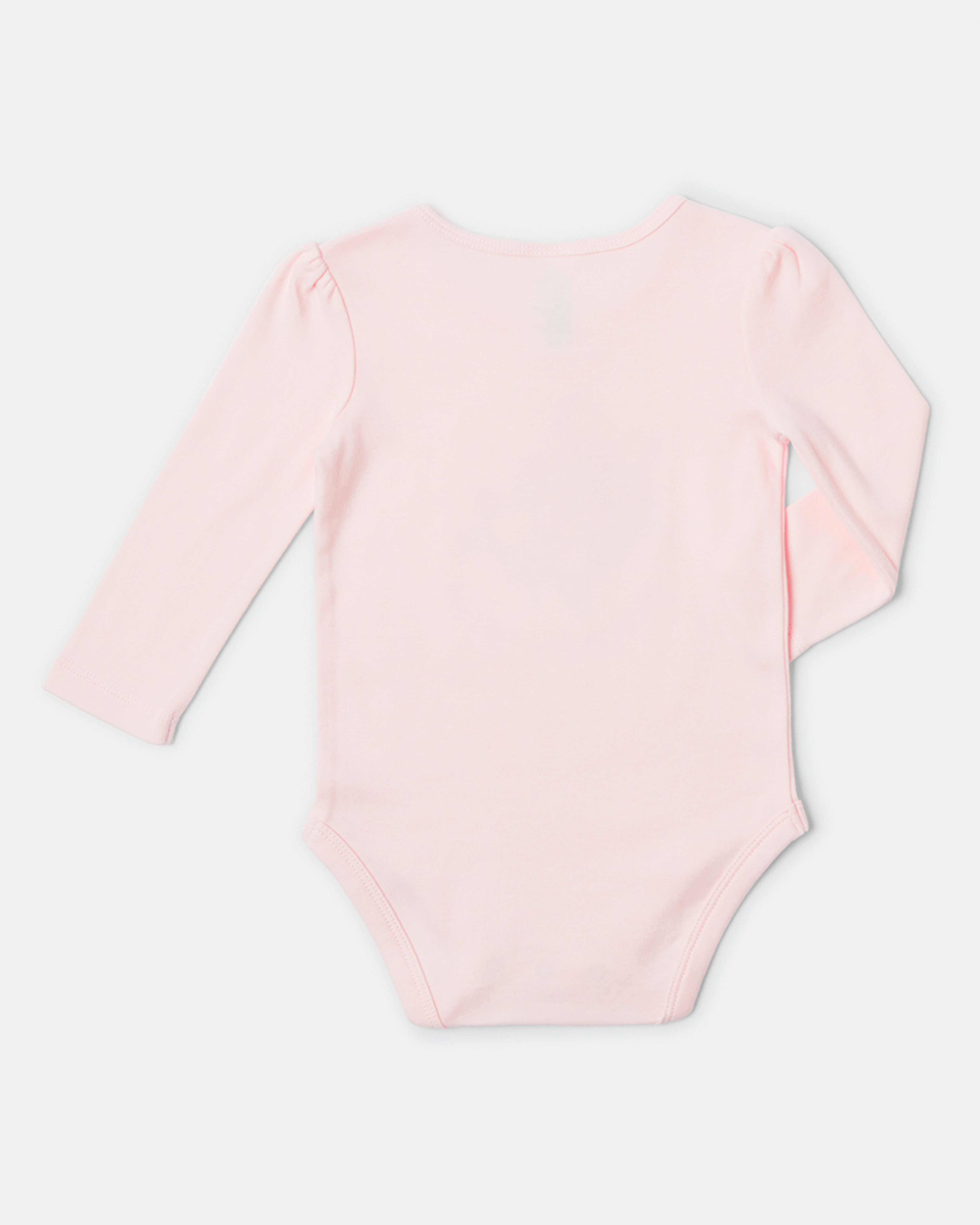 Placement Print Long Sleeve Bodysuit Kmart