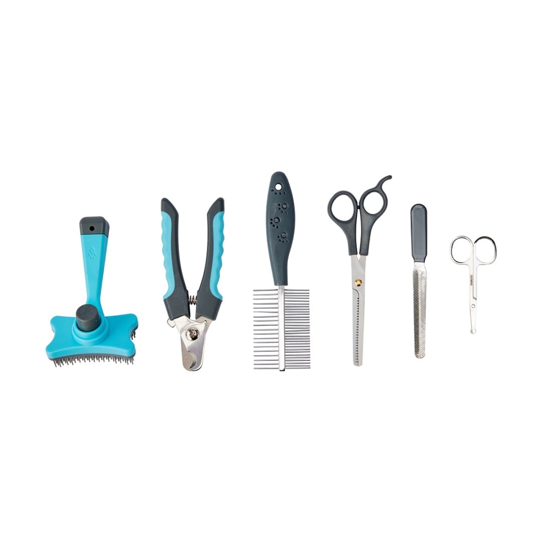 6 Piece Pet Grooming Kit Kmart
