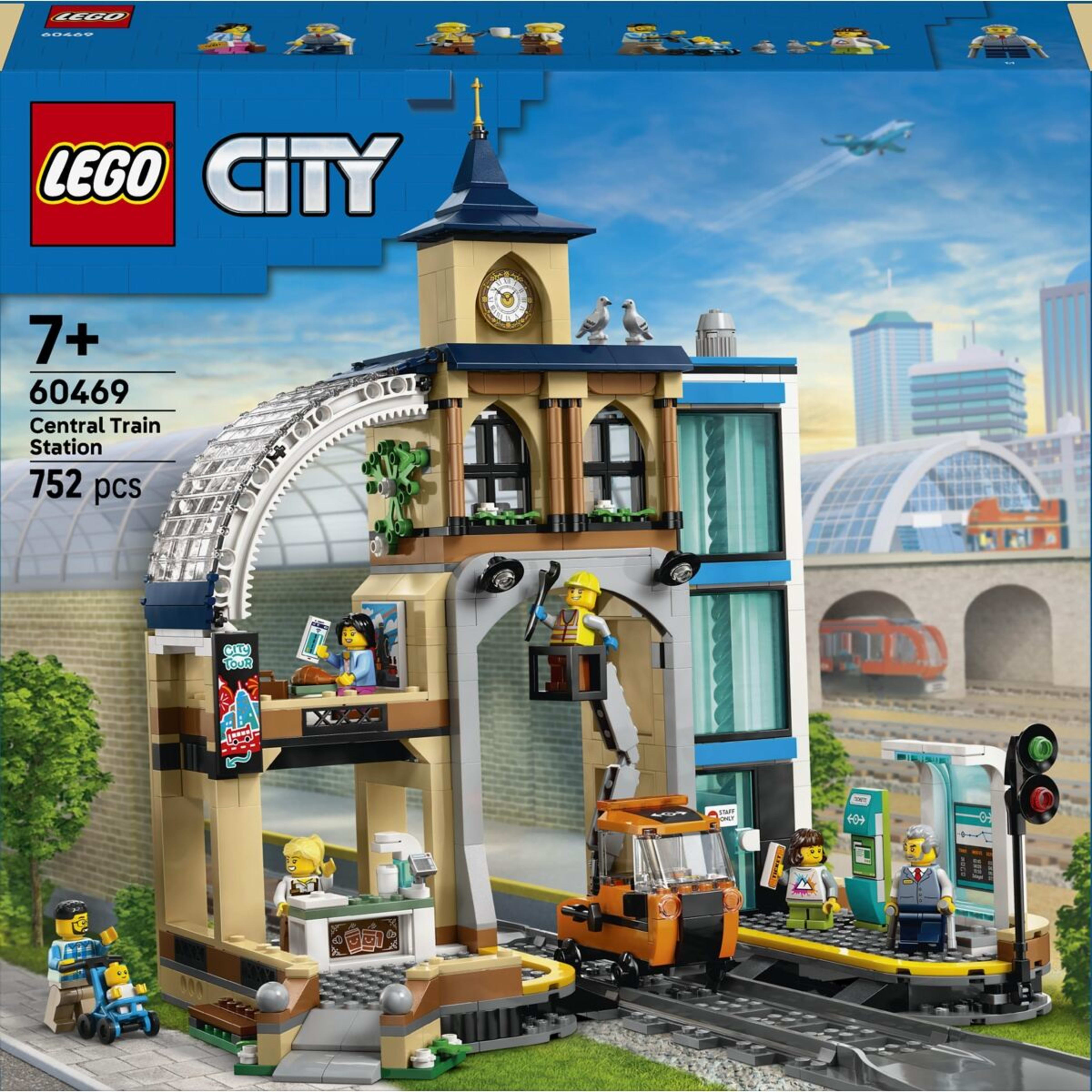 1 LEGO City Central Train Station 60469