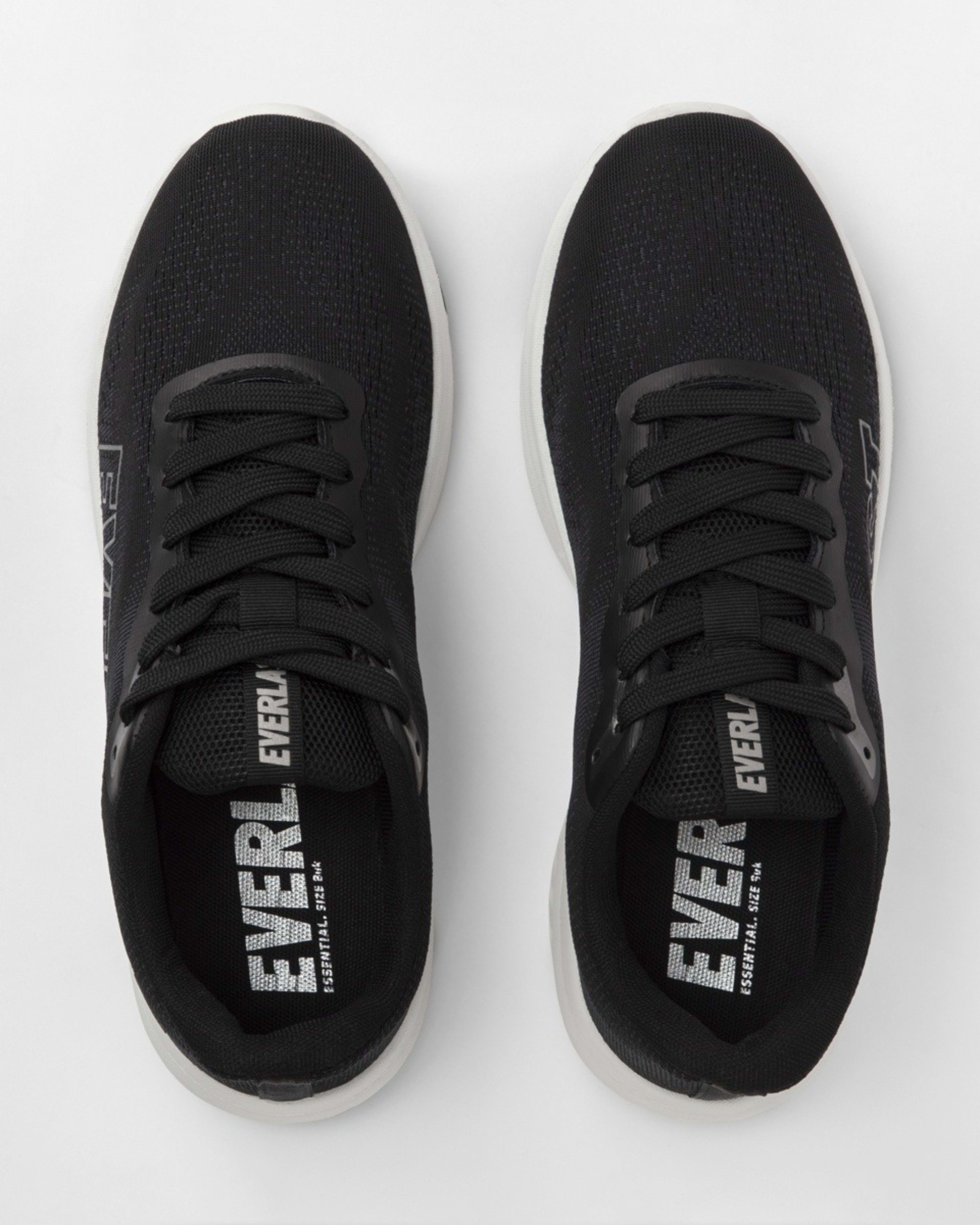 2 Everlast Mens Dawson Training Shoes Black, 2 of 5