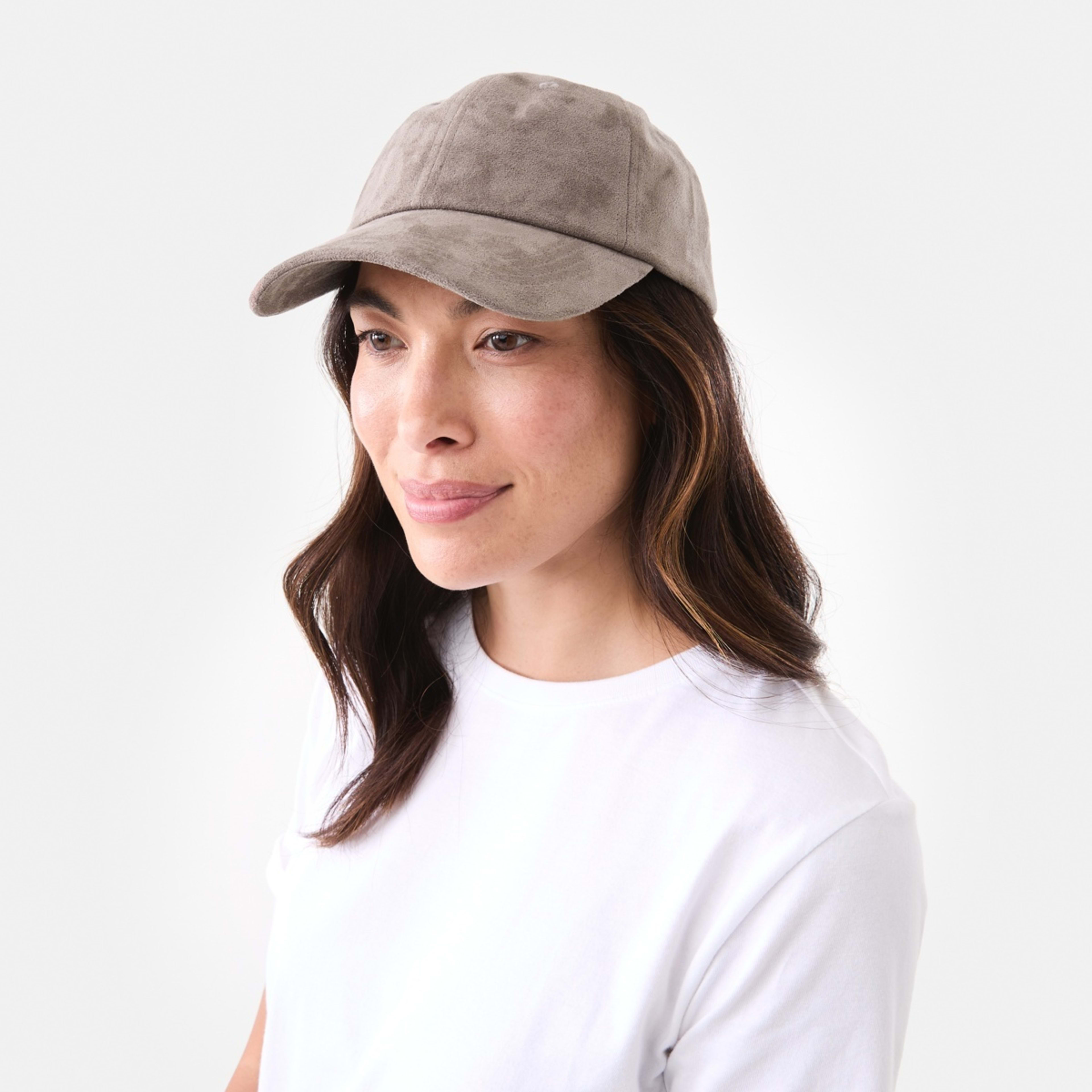 5 Suede Cap Deep Taupe, 5 of 5