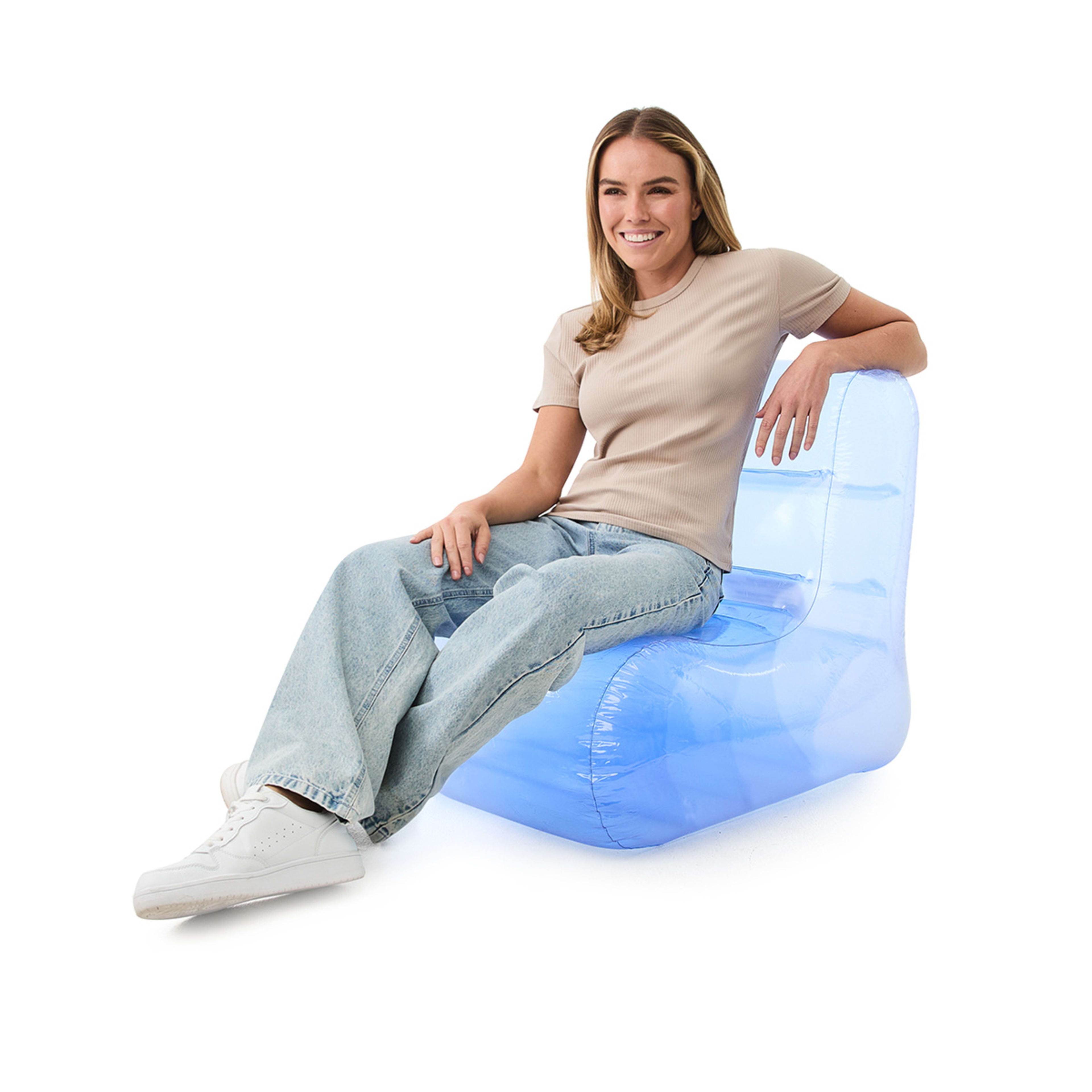 1 Single Inflatable Chair - Assorted, 1 of 10