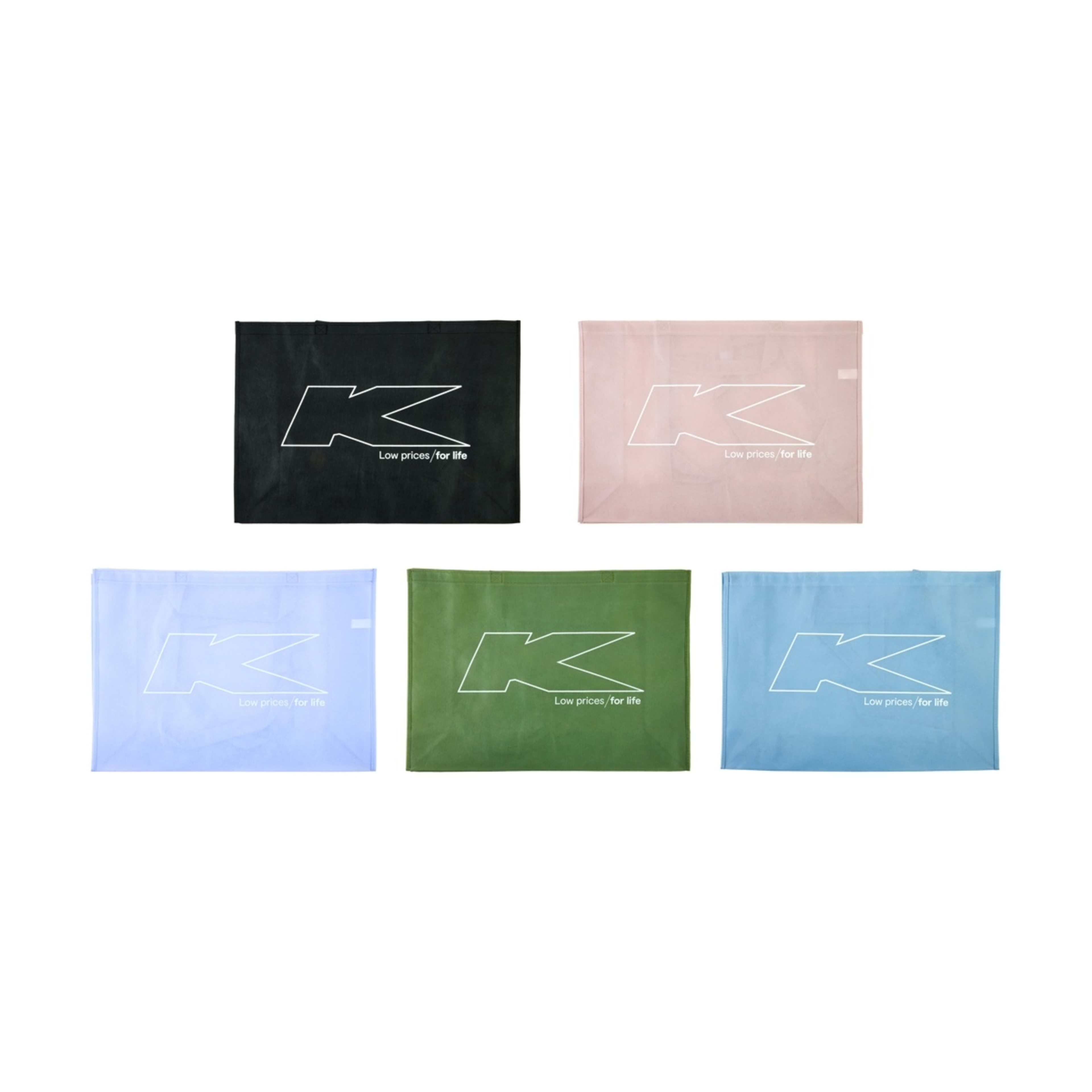 4 Kmart Bag - Large, Assorted, 4 of 4