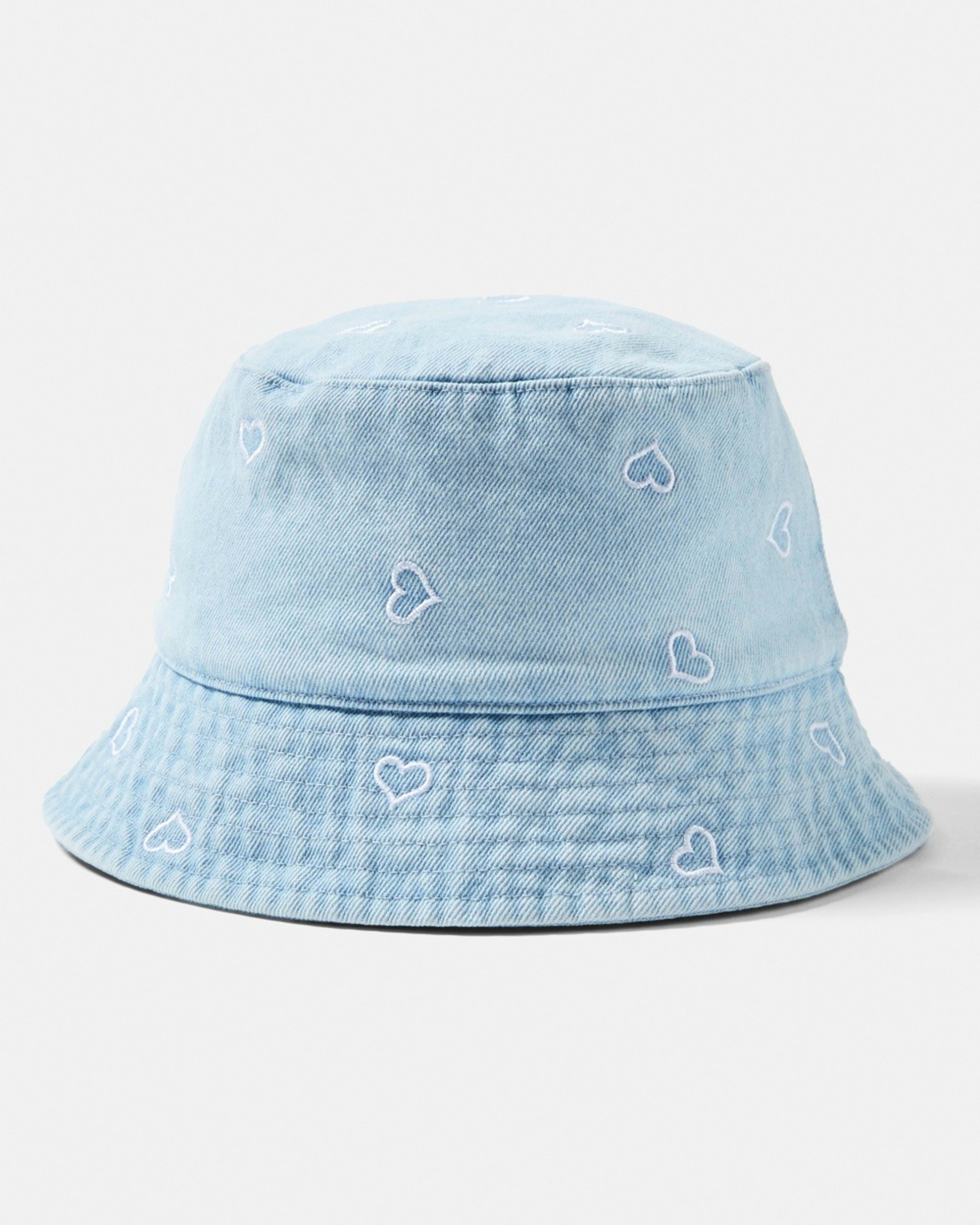 1 Bucket Hat HEART DENIM, 1 of 2