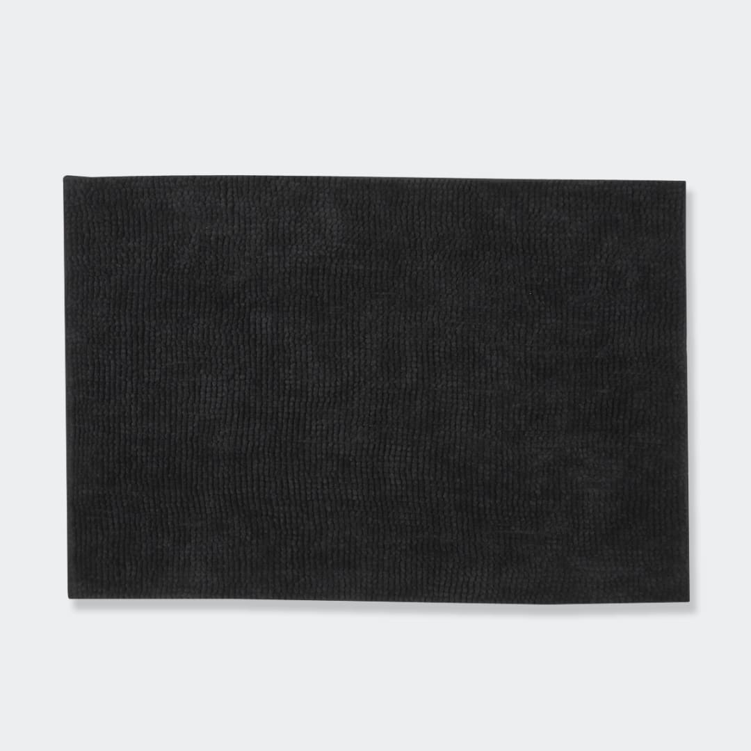 Soft Toggle Bath Mat Black Kmart