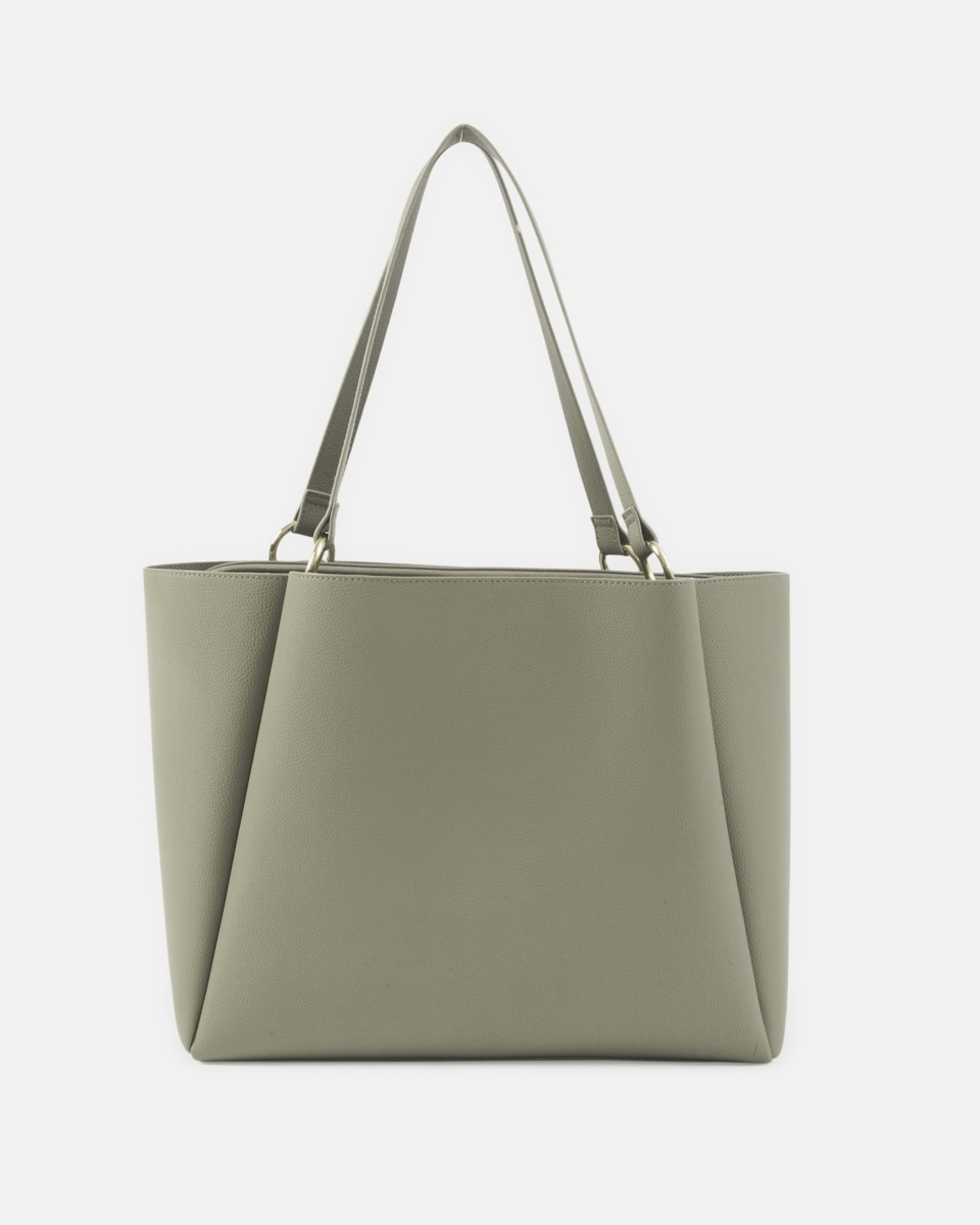 2 PU Tote Bag SOFT OLIVE, 2 of 5