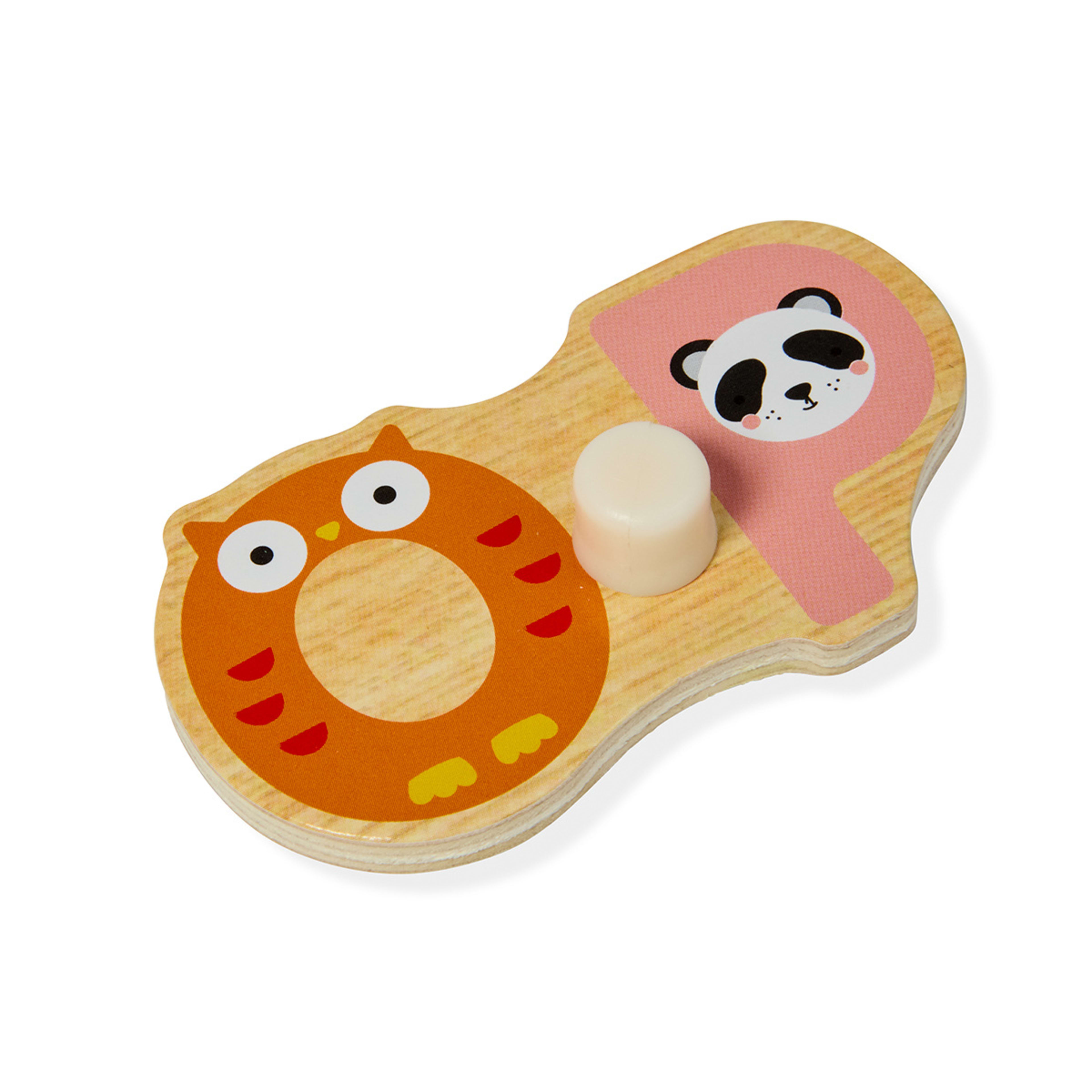 Wooden Alphabet Peg Puzzle Kmart