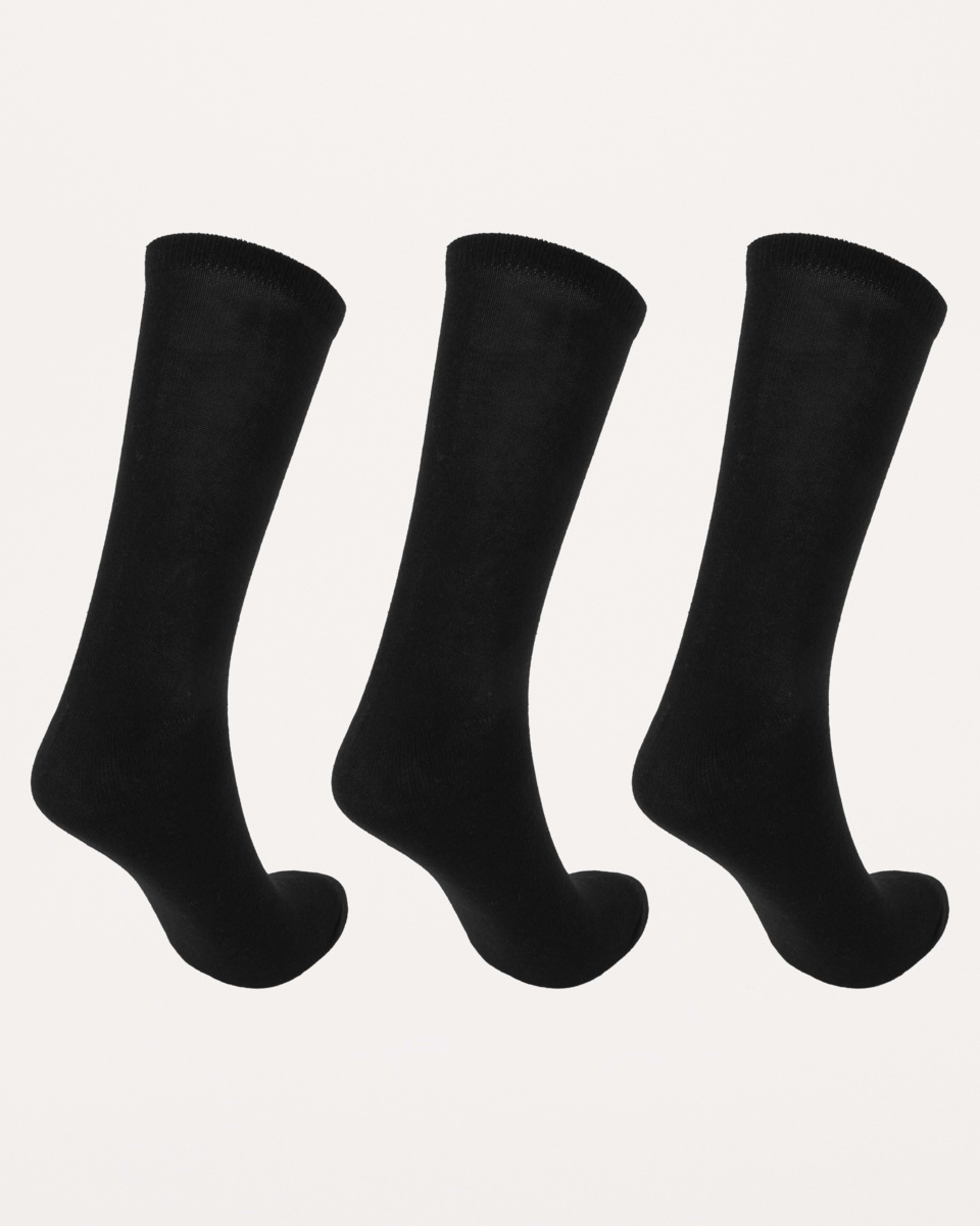 2 3 Pack Crew Socks BLACK, 2 of 3