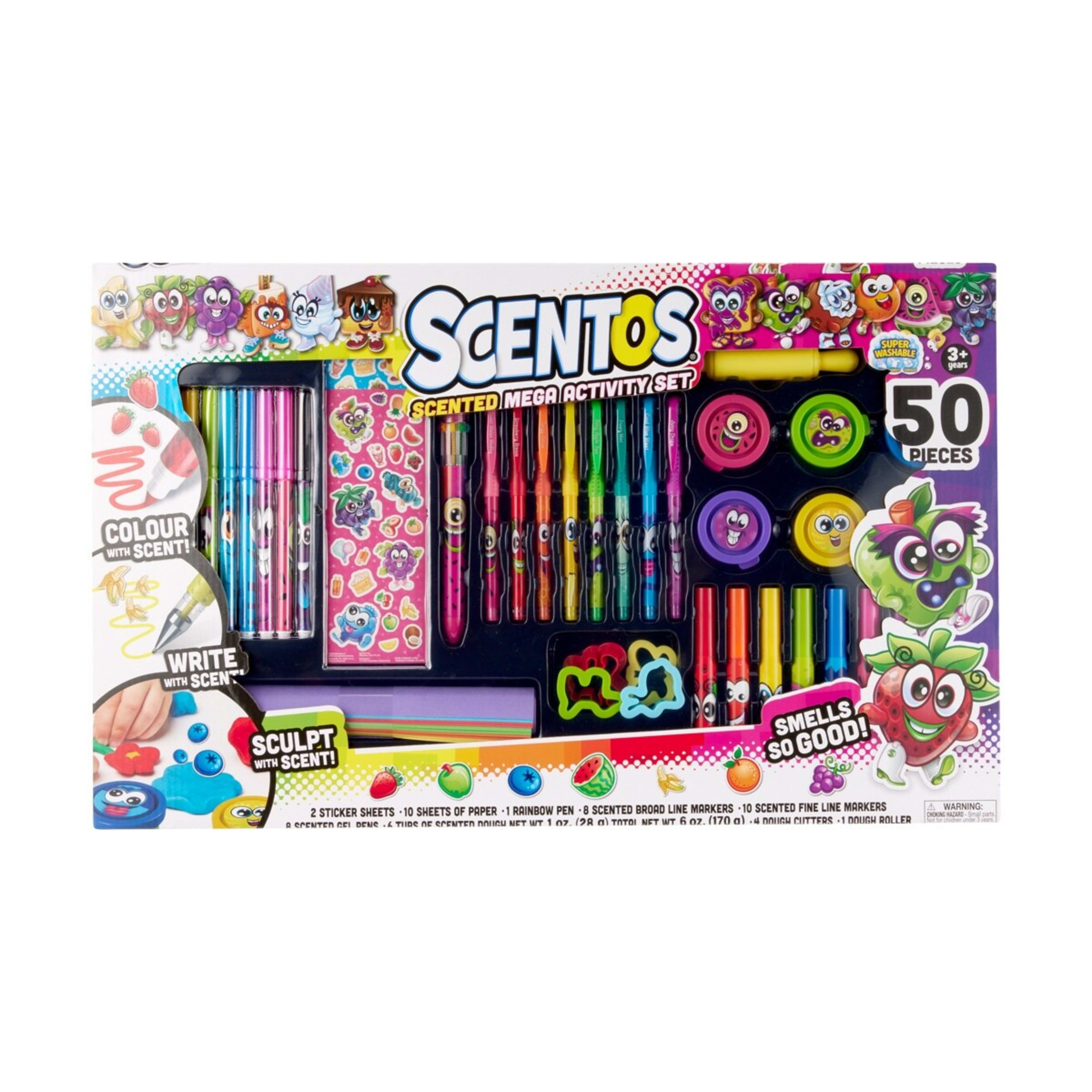 1 50 Piece Scentos Scented Mega Activity Set, 1 of 10