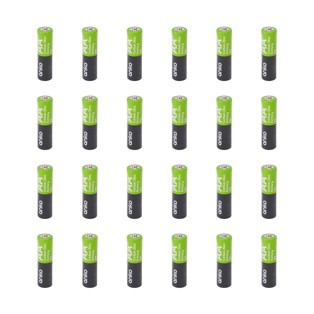 AA Carbon Zinc Batteries Pack of 24 Kmart