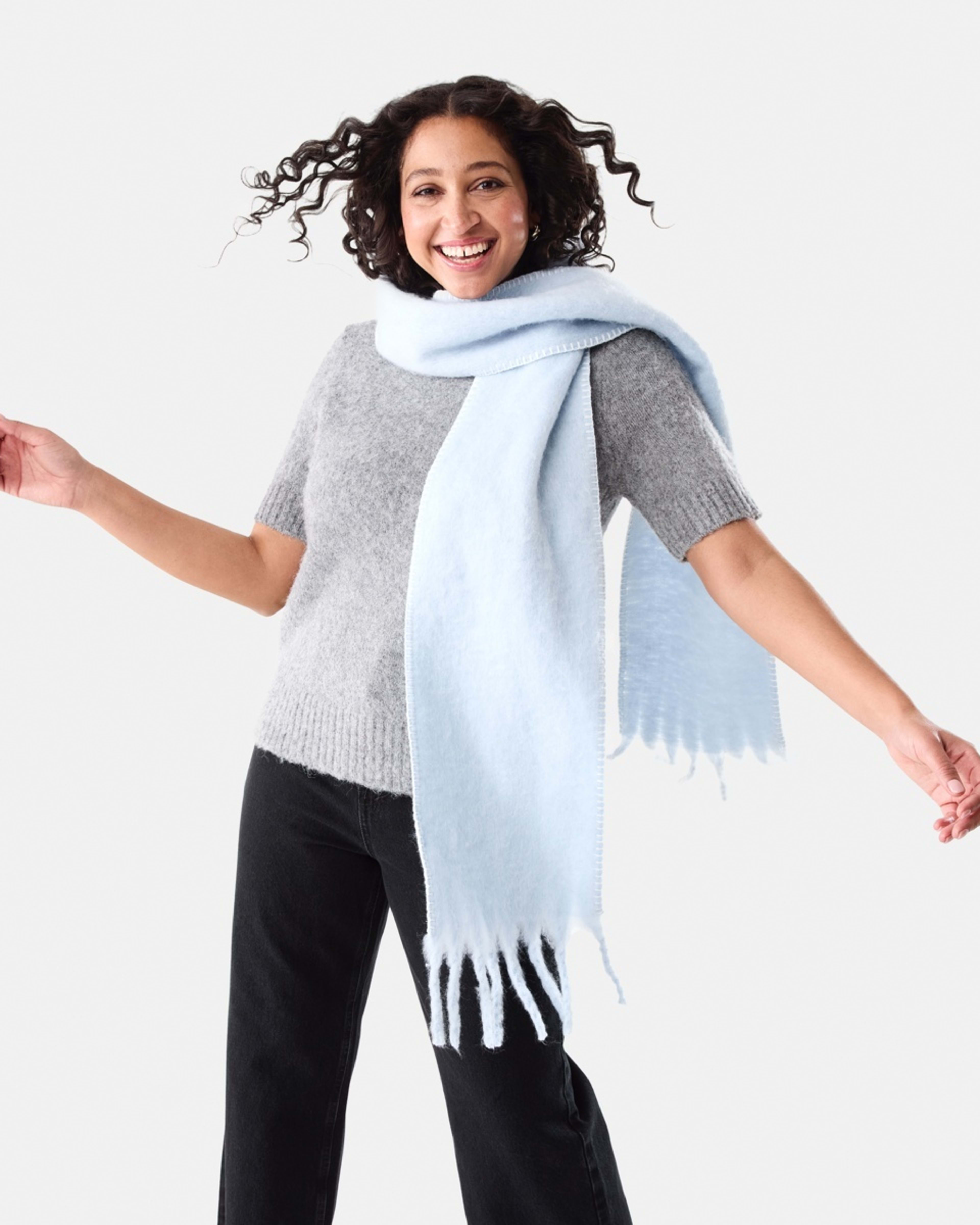 5 Blanket Stitch Scarf Skyway, 5 of 6